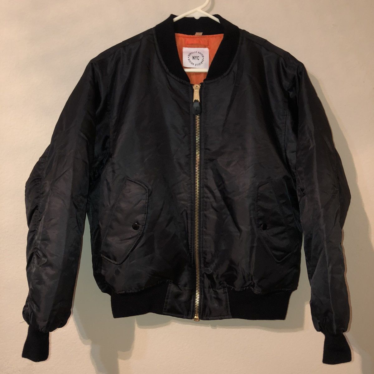 Guizio Danielle Guizio Bomber Jacket Oversized Fit Small Size S / US 4 / IT 40 - 1 Thumbnail