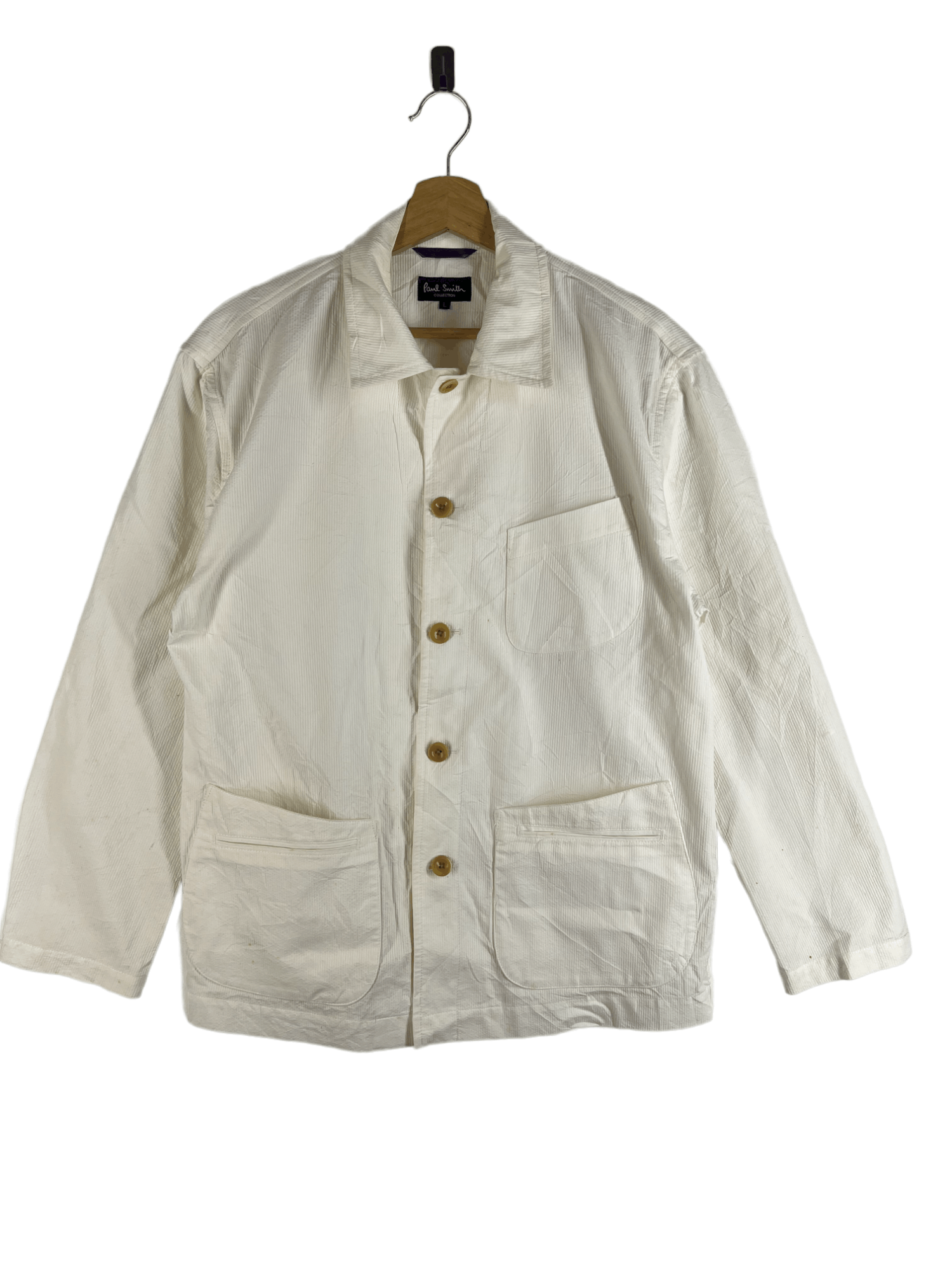 Paul Smith Vtg Paul Smith Linen Shirt Patch Pocket Size US L / EU 52-54 / 3 - 1 Thumbnail