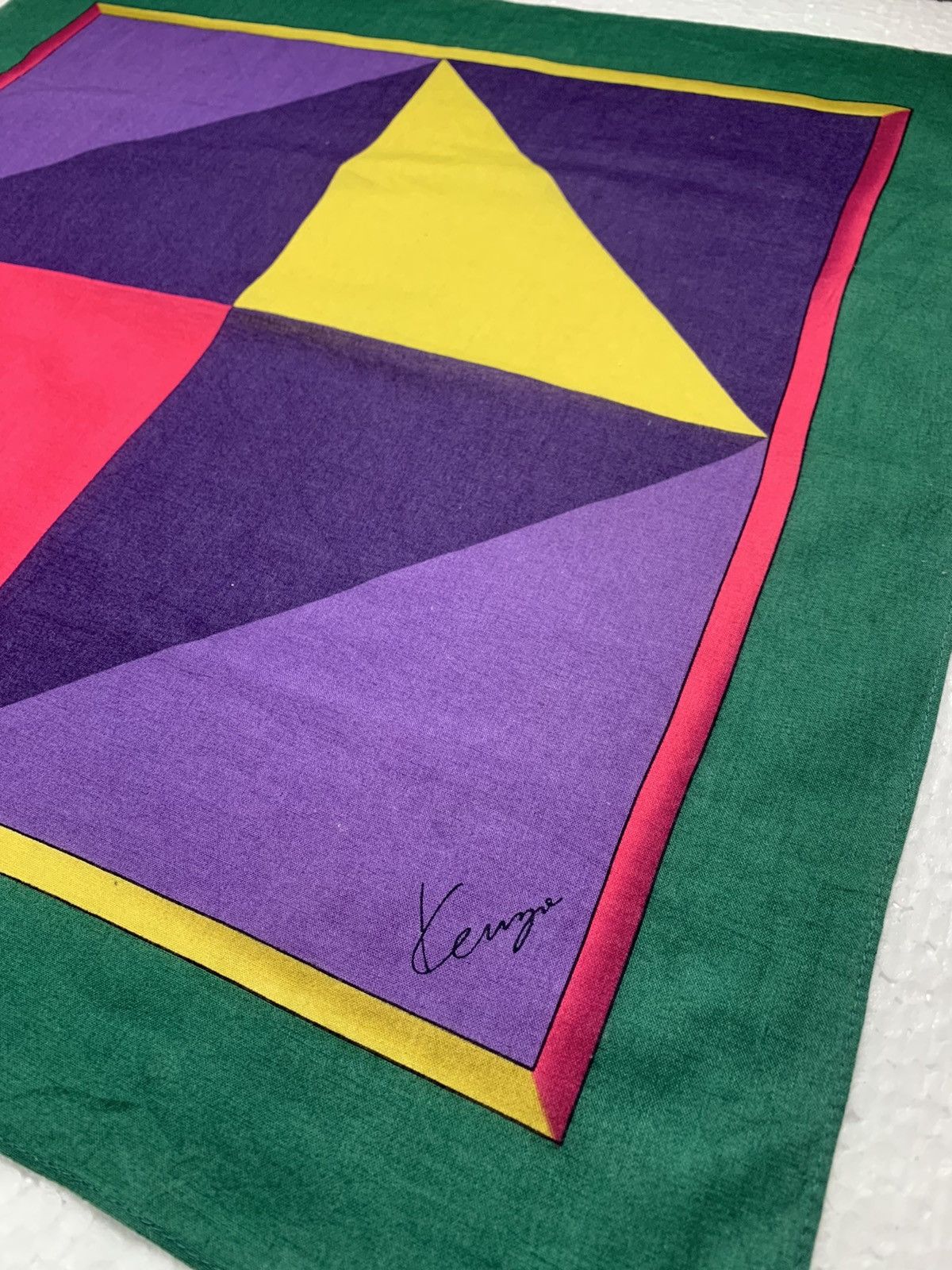 Kenzo Vintage Kenzo Handkerchief /Neckerchief /Bandana Size ONE SIZE - 2 Thumbnail