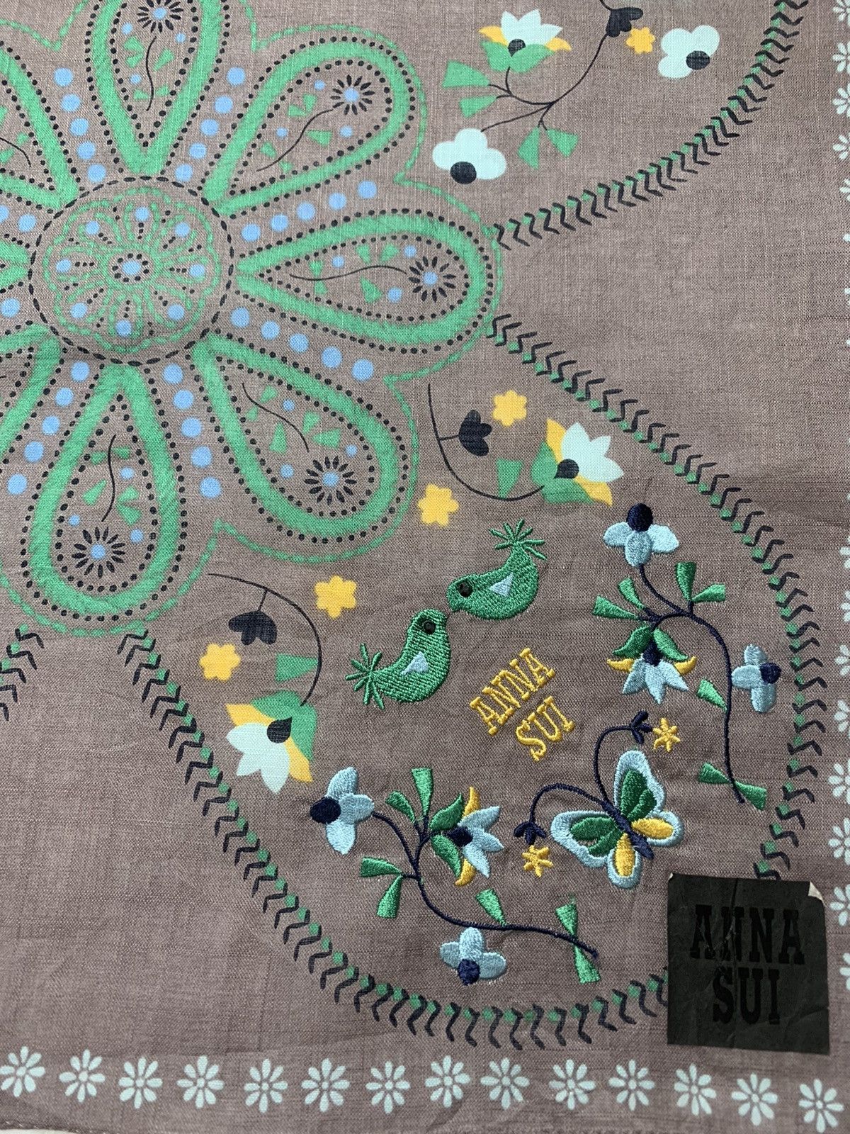 Anna Sui Anna Sui Handkerchief /Neckerchief /bandana Size ONE SIZE - 2 Thumbnail