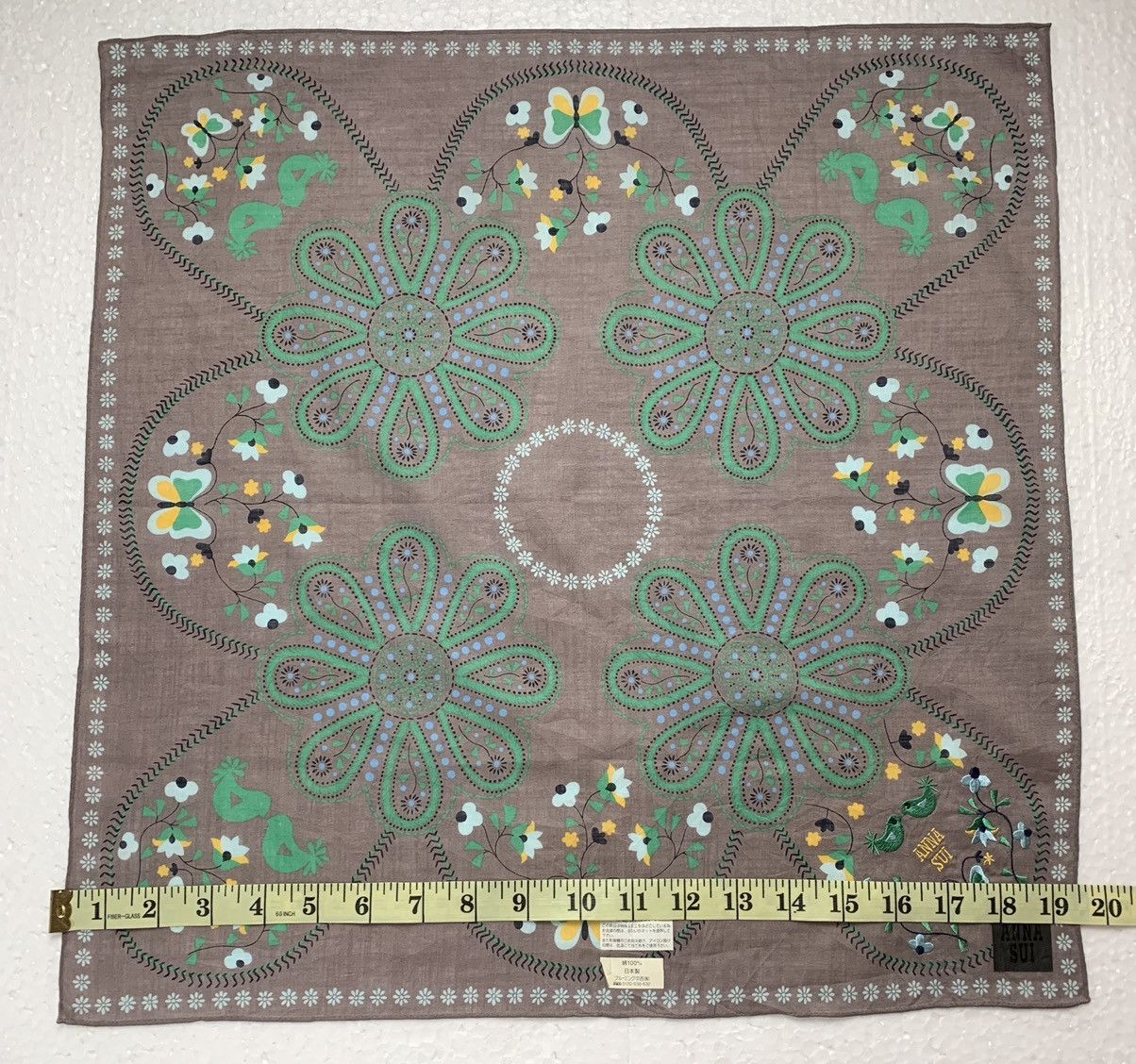Anna Sui Anna Sui Handkerchief /Neckerchief /bandana Size ONE SIZE - 5 Thumbnail