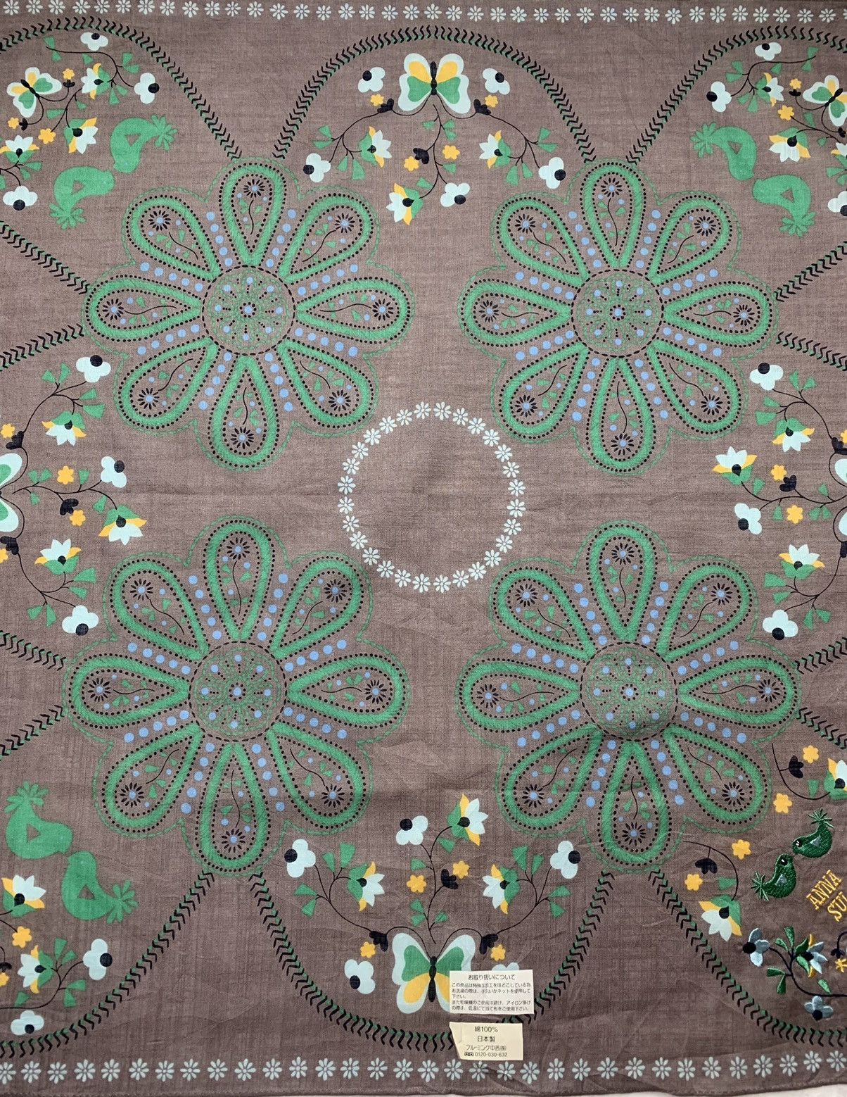 Anna Sui Anna Sui Handkerchief /Neckerchief /bandana Size ONE SIZE - 4 Thumbnail