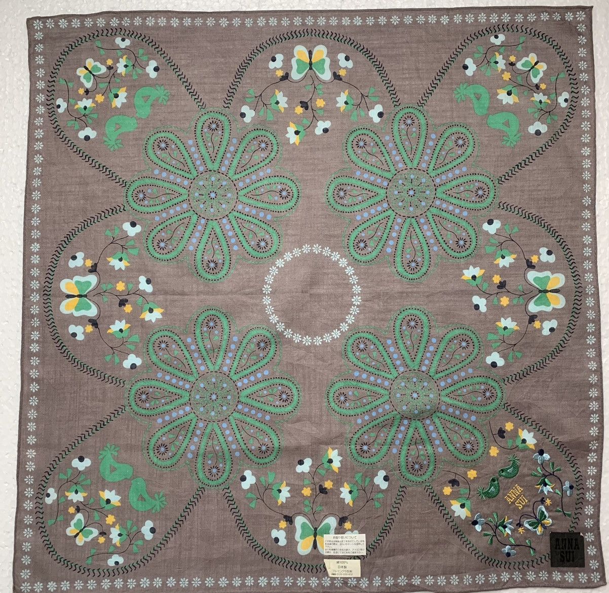 Anna Sui Anna Sui Handkerchief /Neckerchief /bandana Size ONE SIZE - 3 Thumbnail