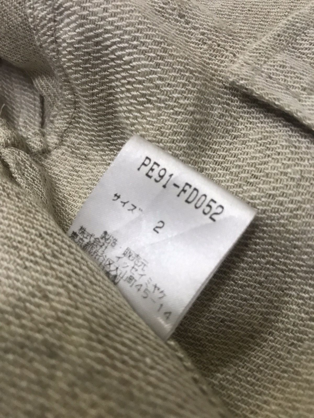 Issey Miyake × Japanese Brand Permanente by issey miyake button up jacket Size M / US 6-8 / IT 42-44 - 8 Thumbnail
