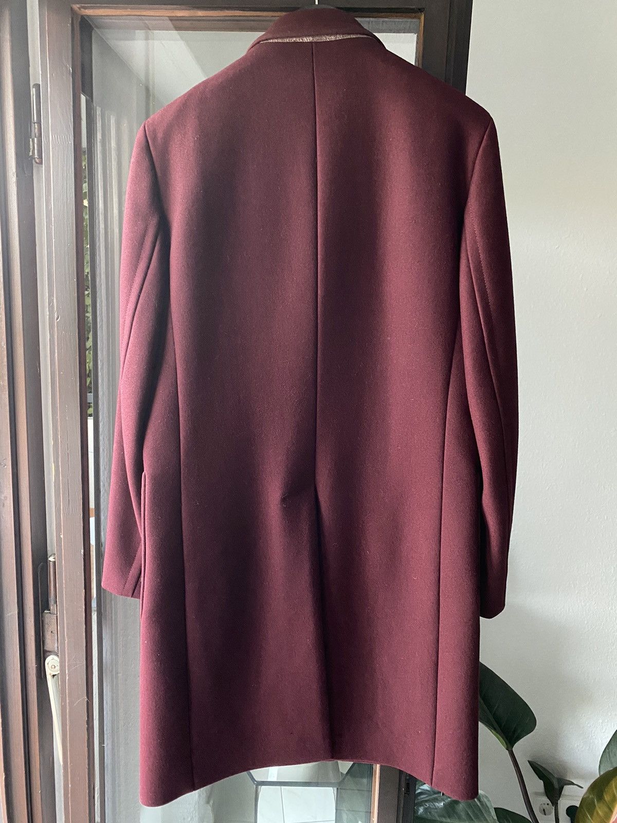 Maison Margiela Maison Margiela burgundy coat Size US M / EU 48-50 / 2 - 7 Thumbnail