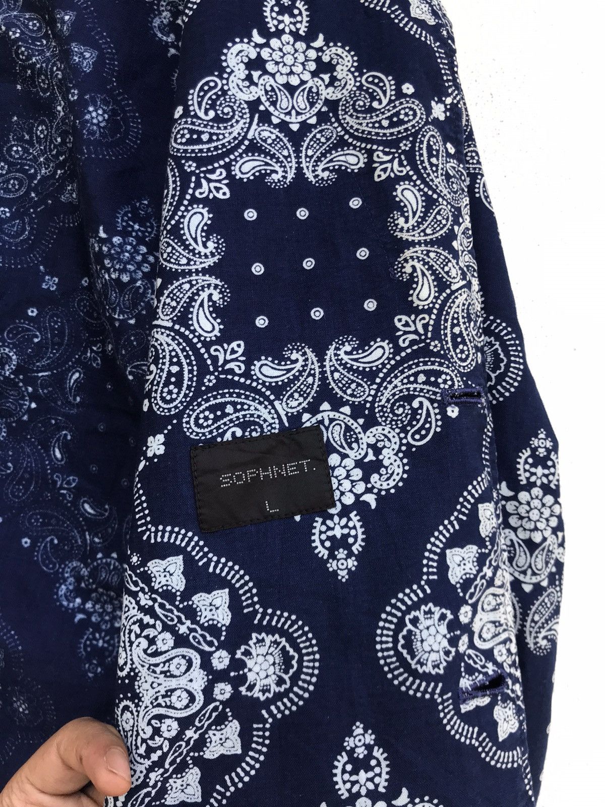 Sophnet. Sophnet. Paisley Bandana Jacket Made in Japan Size US S / EU 44-46 / 1 - 17 Thumbnail