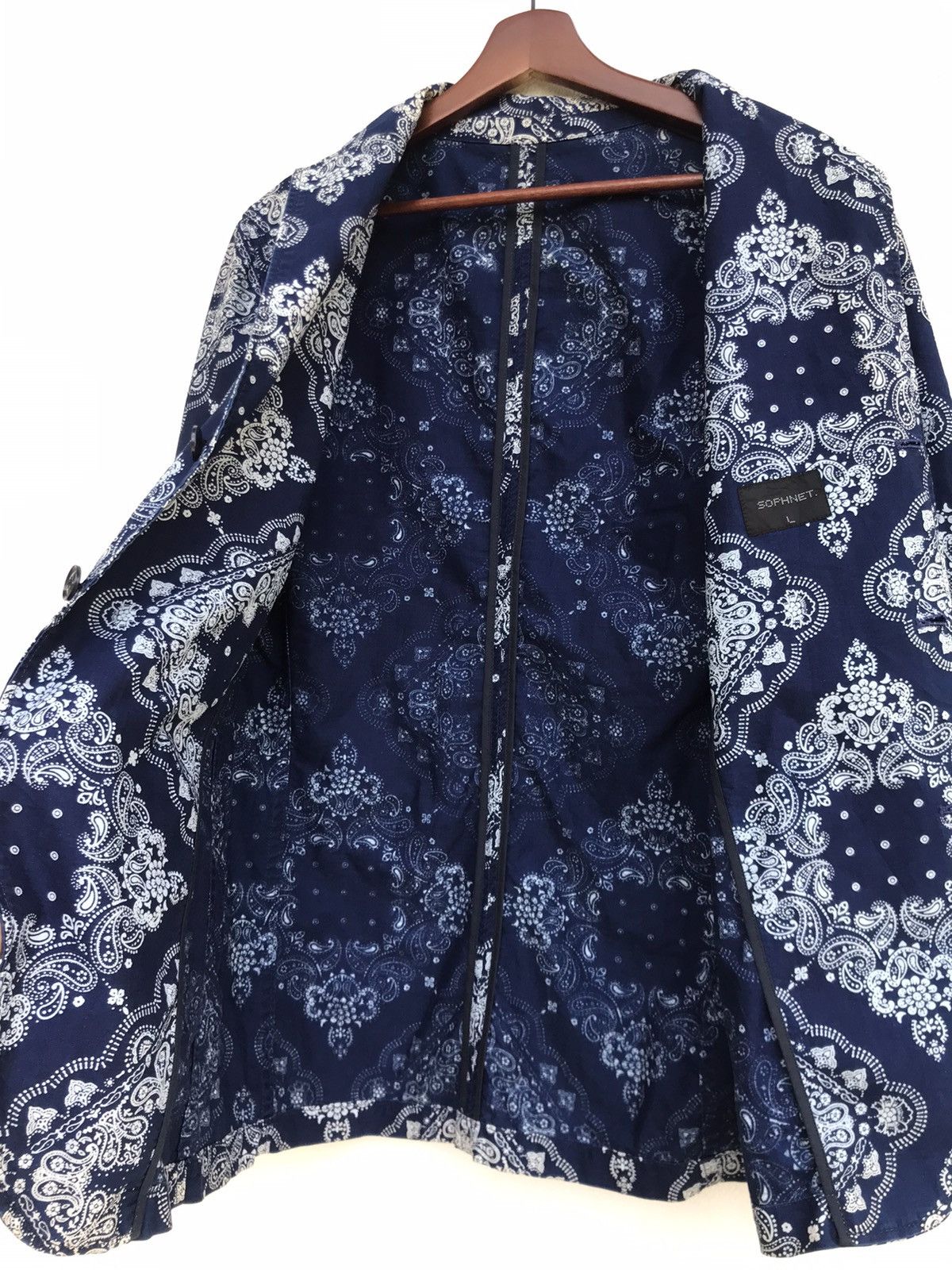 Sophnet. Sophnet. Paisley Bandana Jacket Made in Japan Size US S / EU 44-46 / 1 - 18 Thumbnail