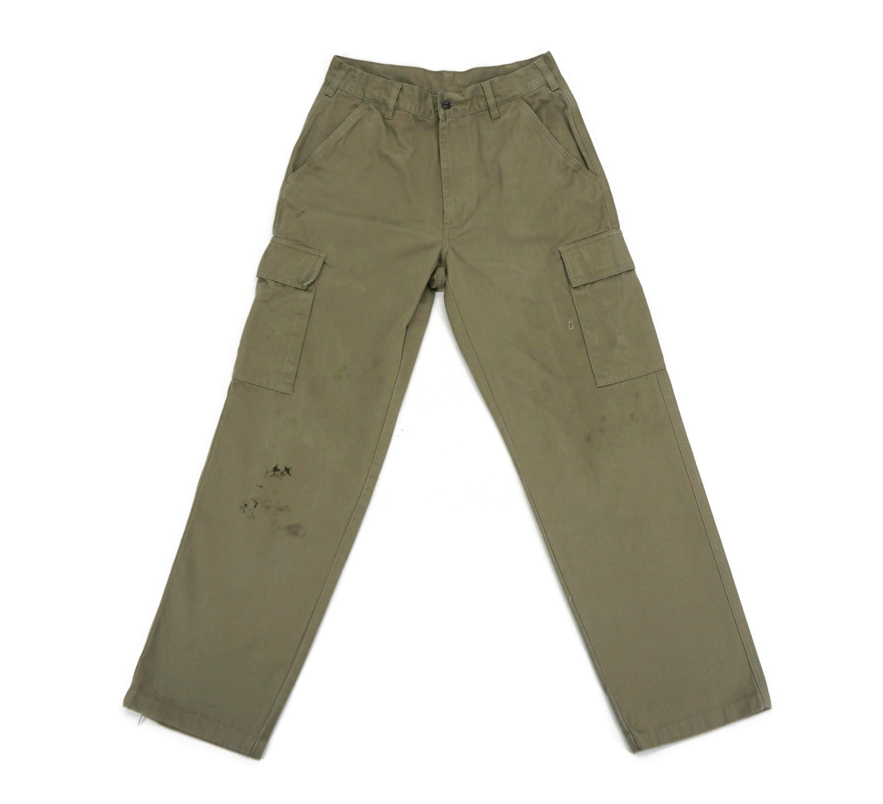 image of Avirex Cargo Pants Avirex Military Workwear Pants in Brown, Men's (Size 30)