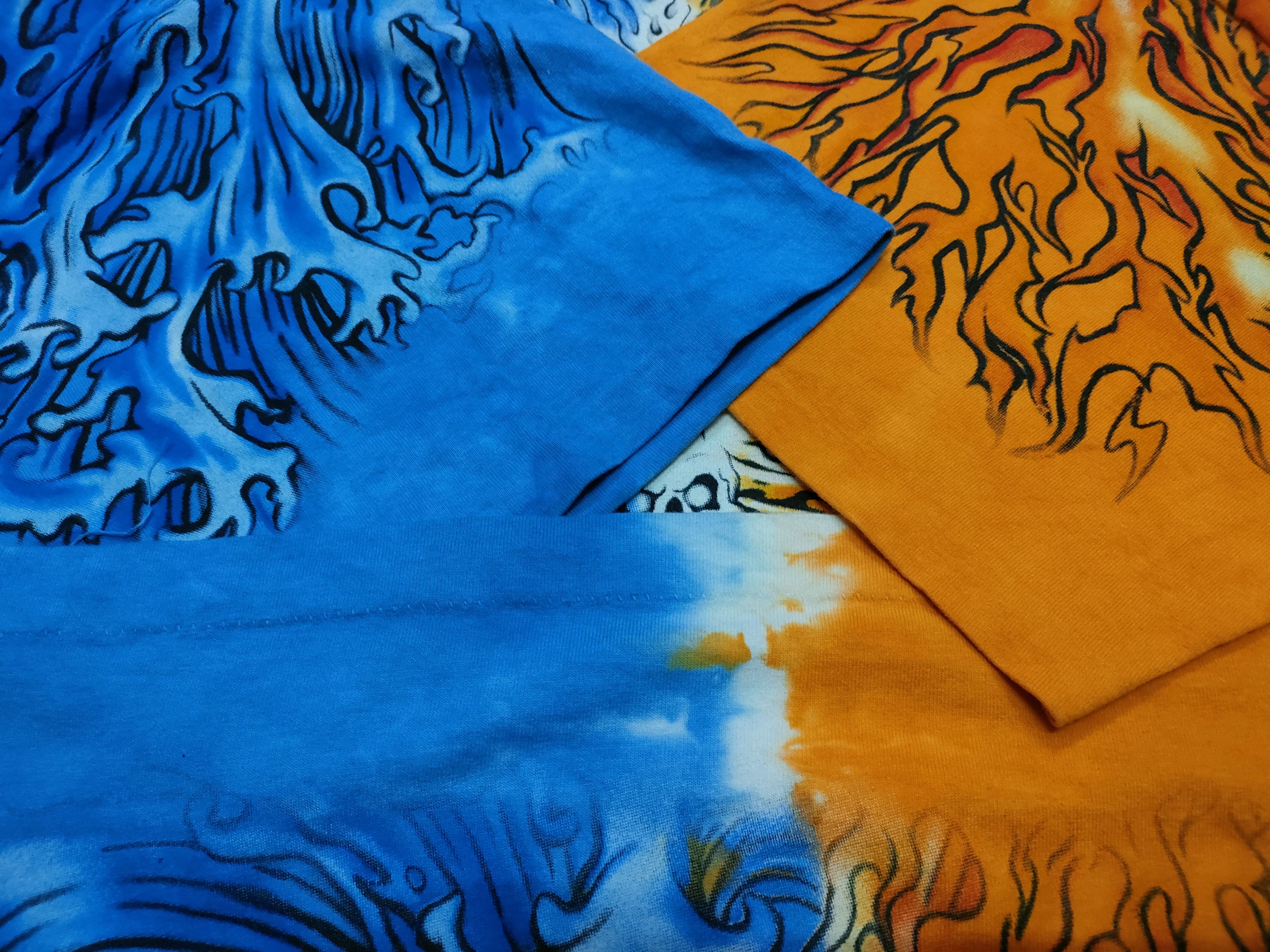 Liquid Blue Very Rare Vintage Liquid Blue Dragon All Over Print Tee Size US XL / EU 56 / 4 - 5 Thumbnail