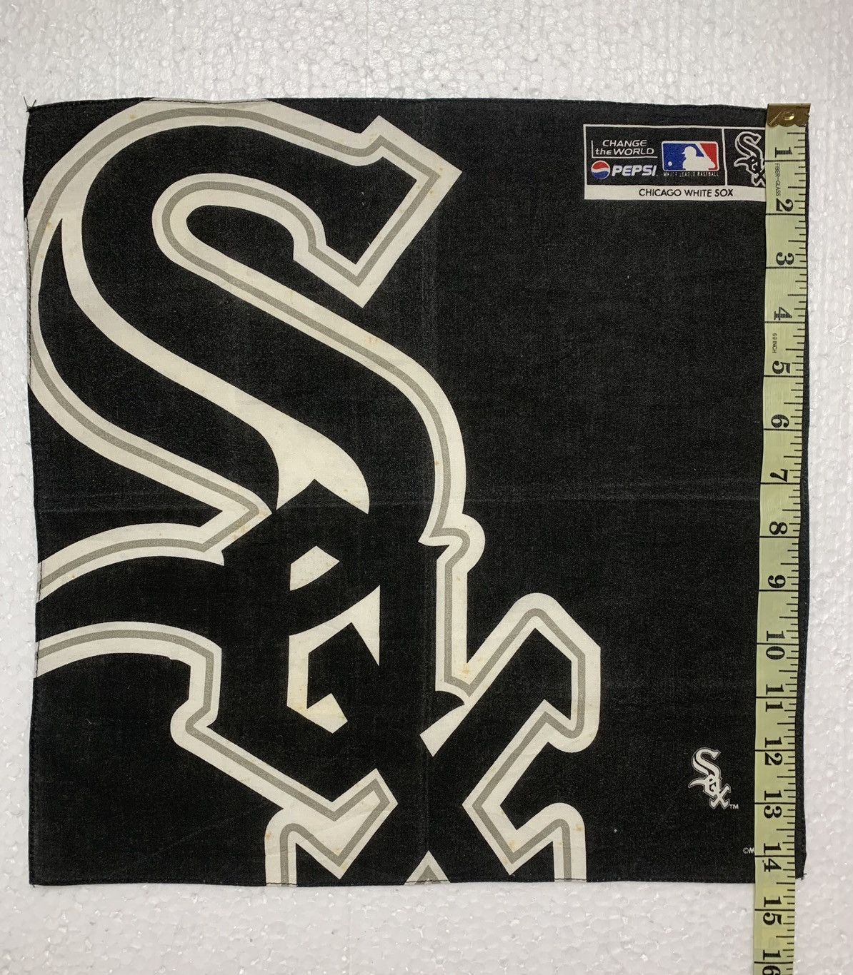 MLB Vintage Chicago White SOX-PEPSI-handkerchief Size ONE SIZE - 6 Thumbnail