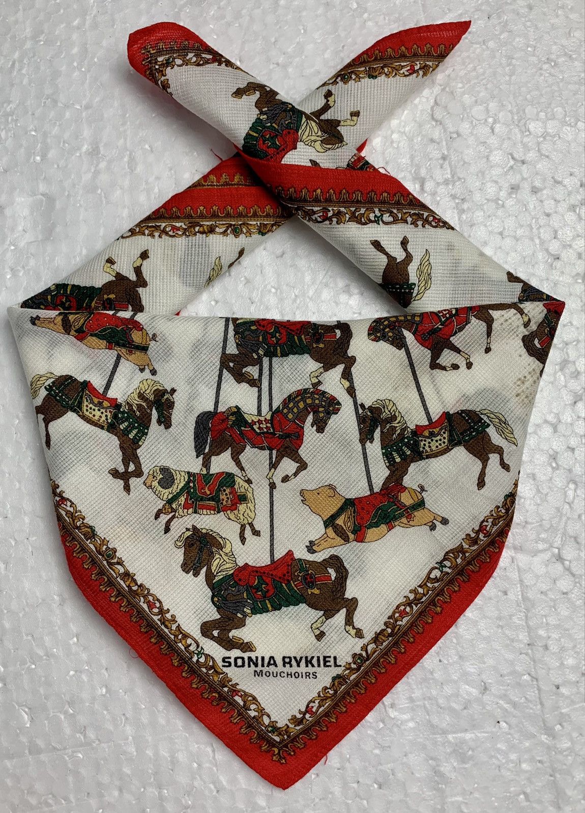 Sonia Rykiel Sonia Rykiel Handkerchief / Bandana / Neckerchief Size ONE SIZE - 1 Thumbnail