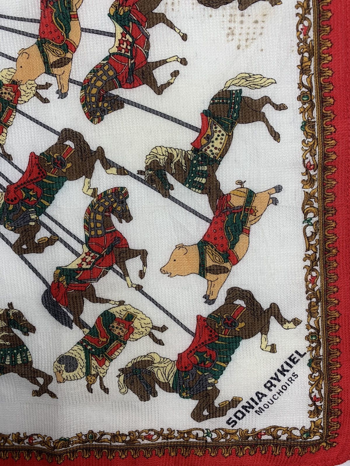 Sonia Rykiel Sonia Rykiel Handkerchief / Bandana / Neckerchief Size ONE SIZE - 3 Thumbnail