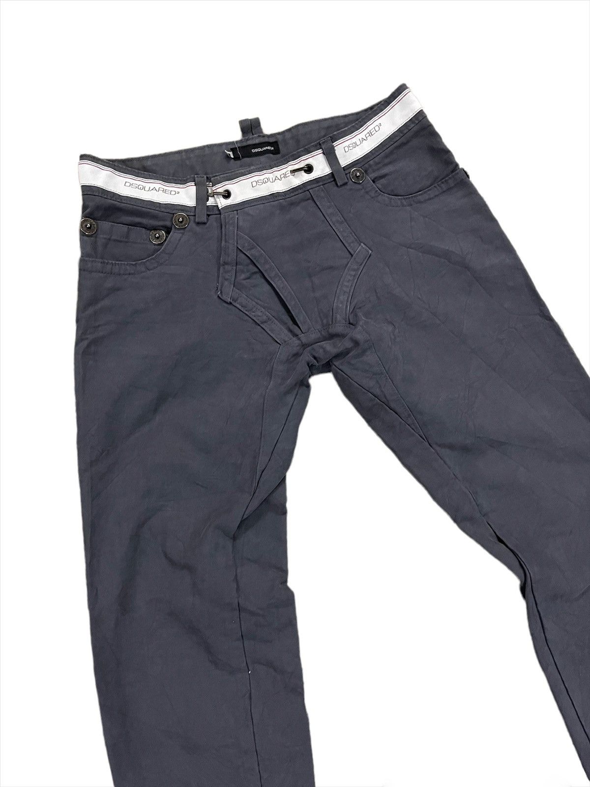 Dsquared2 × If Six Was Nine × Le Grande Bleu (L.G.B.) Rare🔥 Dsquared2 Made In Italy Pants Size US 32 / EU 48 - 2 Thumbnail