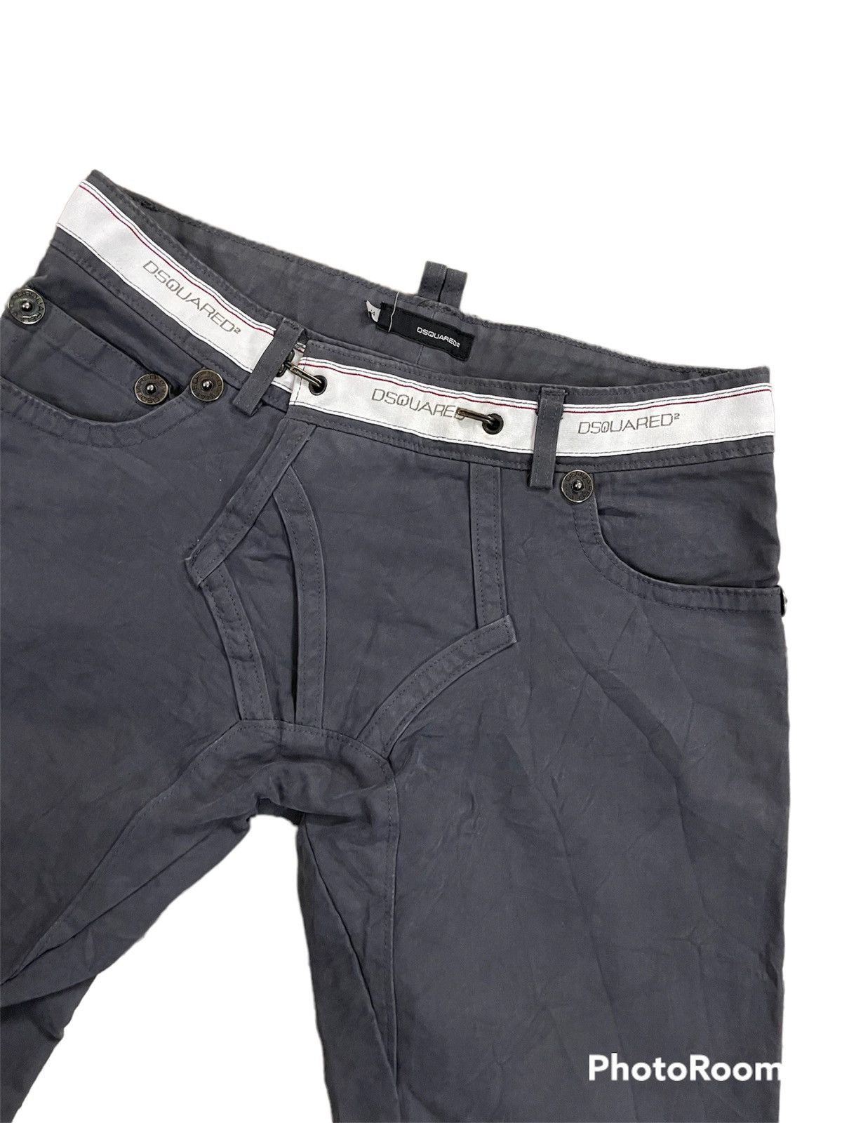Dsquared2 × If Six Was Nine × Le Grande Bleu (L.G.B.) Rare🔥 Dsquared2 Made In Italy Pants Size US 32 / EU 48 - 3 Thumbnail