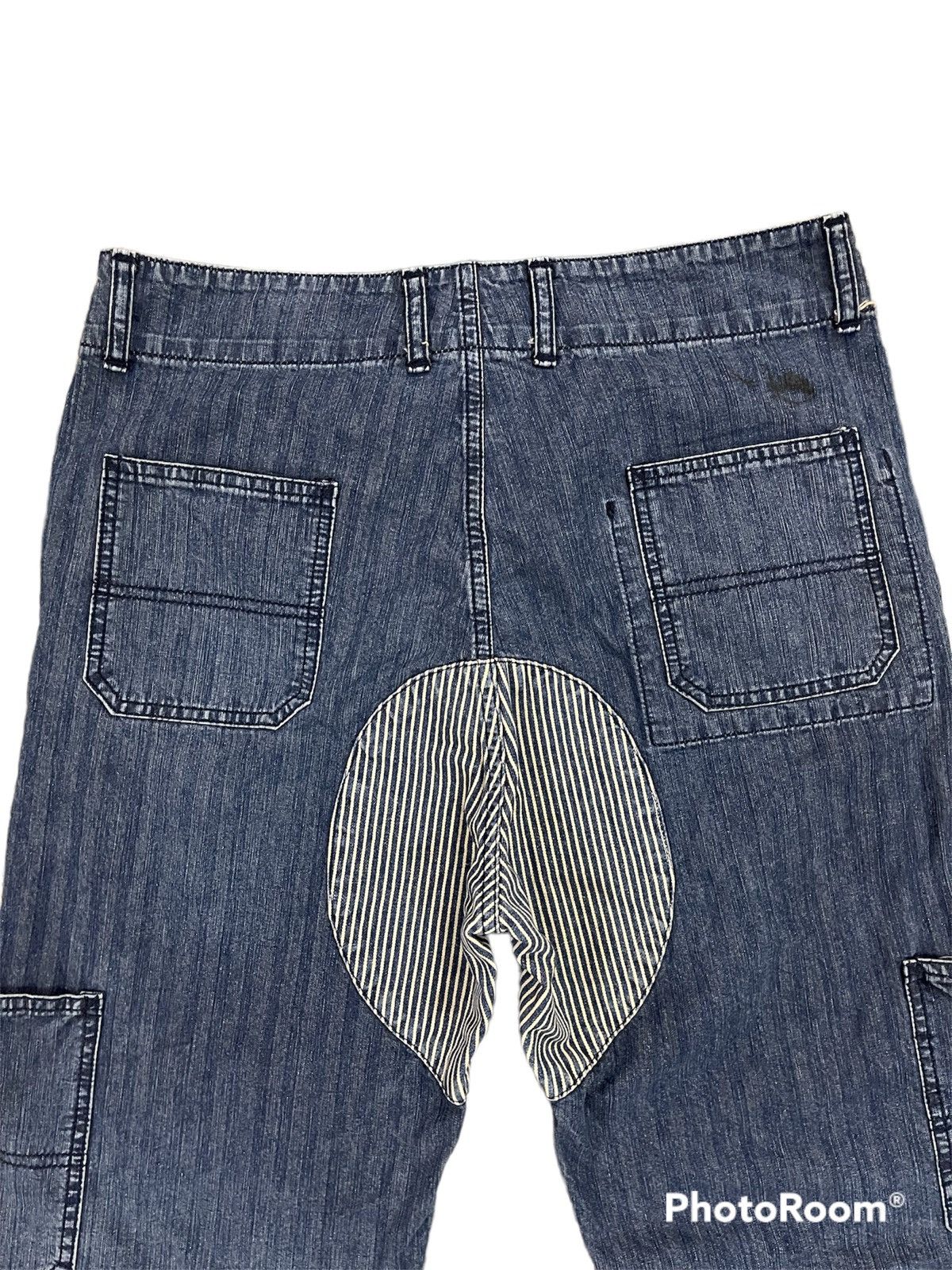 Hysteric Glamour × Japanese Brand 🇯🇵 Ozone Rocks Multipocket Shorts Denim Size US 30 / EU 46 - 6 Thumbnail