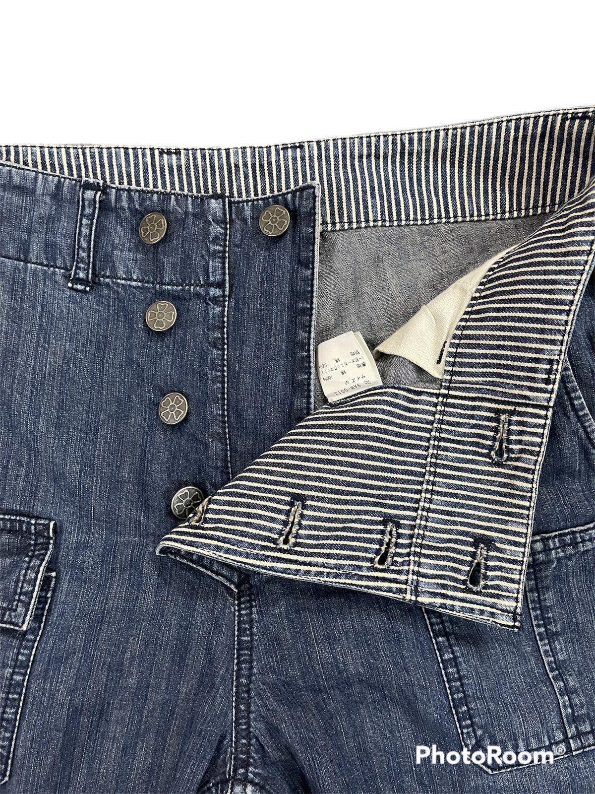 Hysteric Glamour × Japanese Brand 🇯🇵 Ozone Rocks Multipocket Shorts Denim Size US 30 / EU 46 - 4 Thumbnail