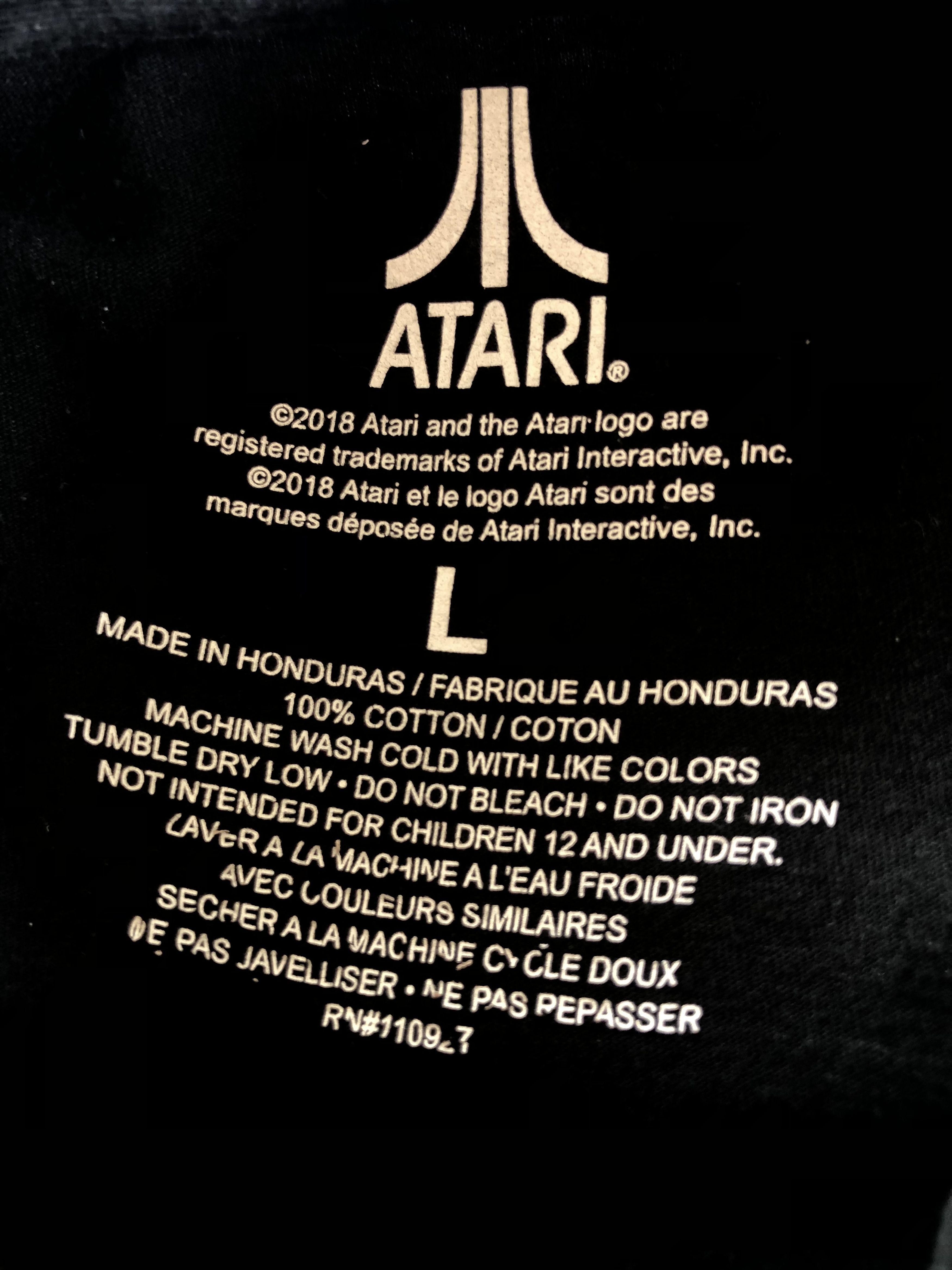 Other RARE🔥ATARI ARCADE GAMES NOSTALGIA COLORWAY HIT L/S SHIRT Size US L / EU 52-54 / 3 - 6 Thumbnail