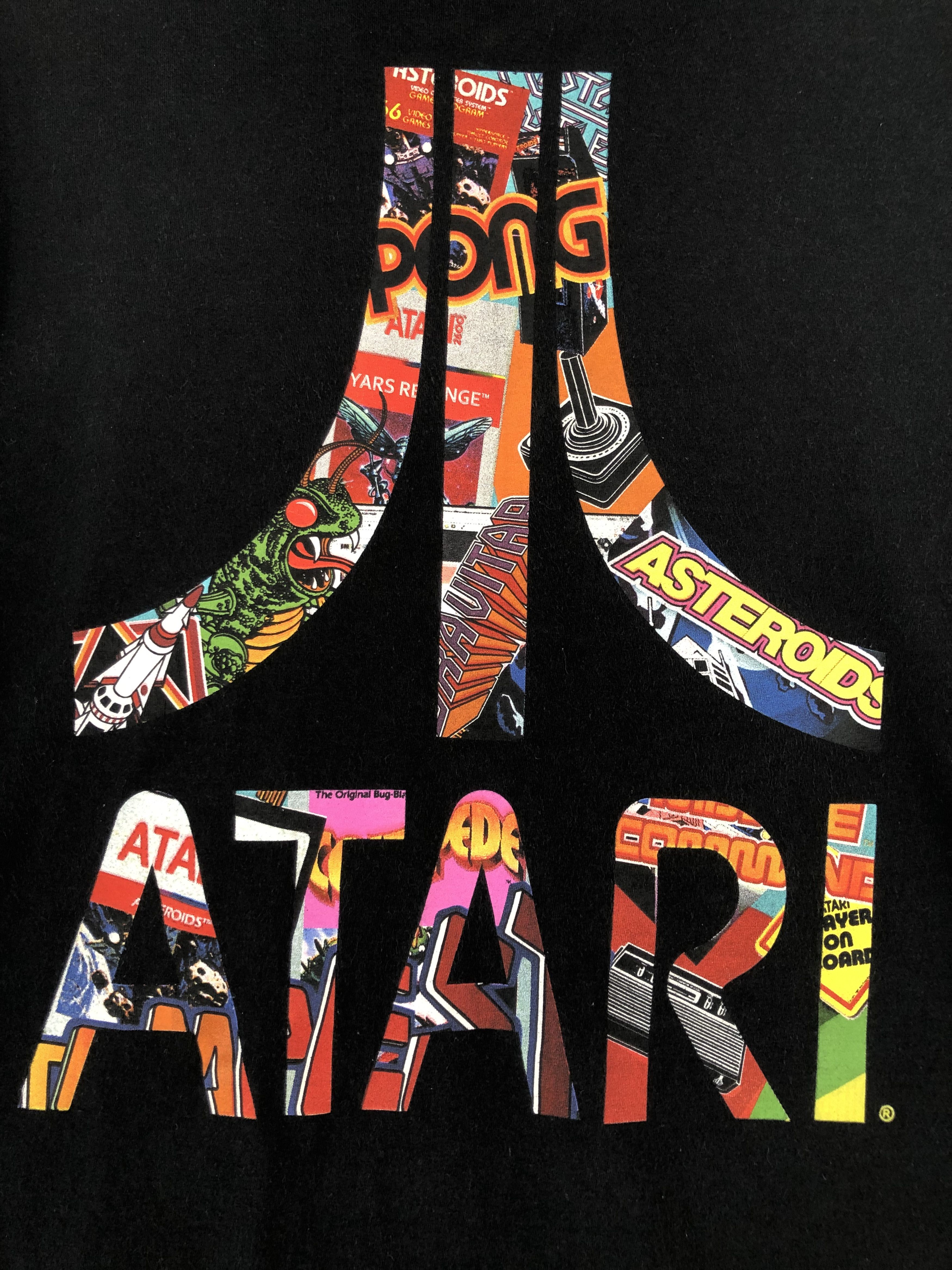 Other RARE🔥ATARI ARCADE GAMES NOSTALGIA COLORWAY HIT L/S SHIRT Size US L / EU 52-54 / 3 - 5 Thumbnail