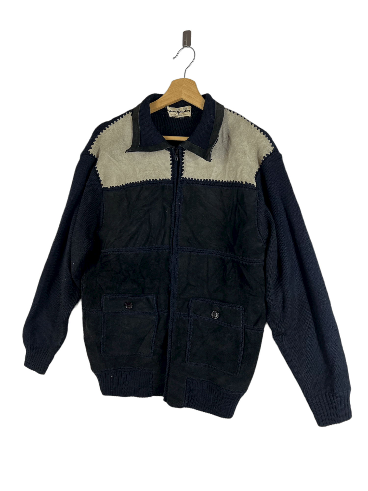 Japanese Brand MIAMI PLAYBOY JACKET LEATHER Size US L / EU 52-54 / 3 - 2 Thumbnail