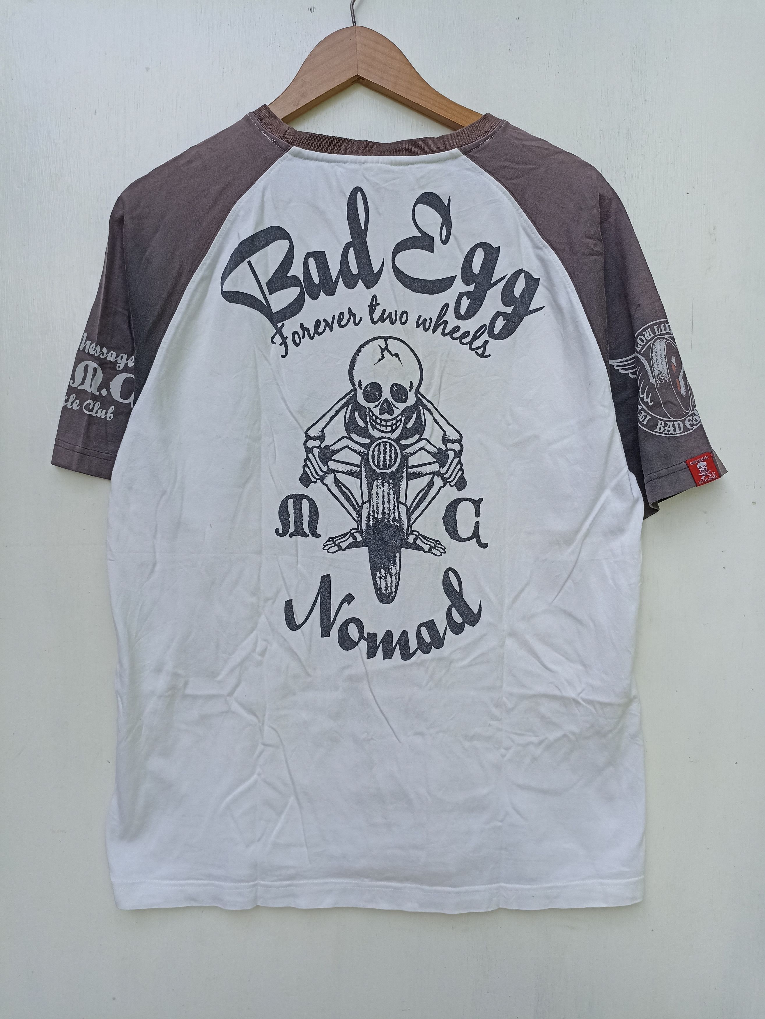 Japanese Brand 🔥 Blood Message Motorcycle Club Size US M / EU 48-50 / 2 - 1 Thumbnail