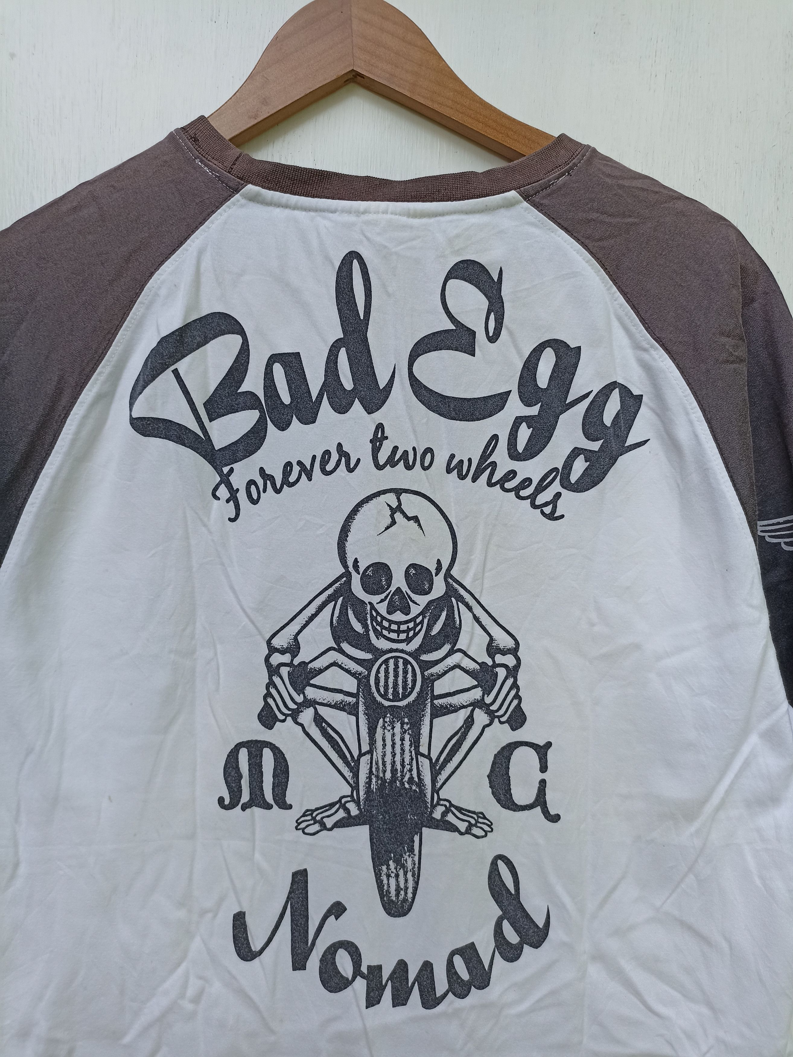 Japanese Brand 🔥 Blood Message Motorcycle Club Size US M / EU 48-50 / 2 - 2 Thumbnail