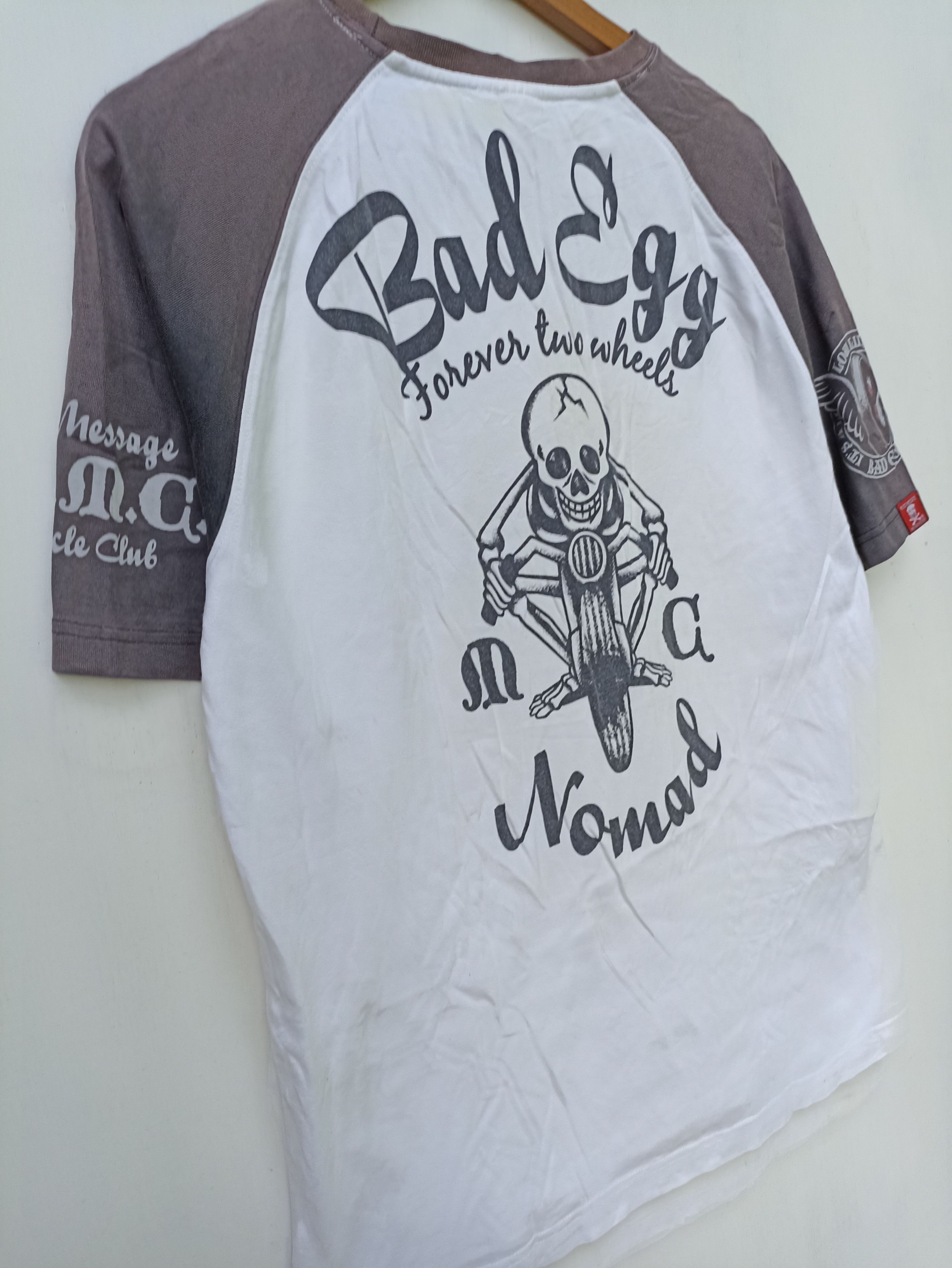 Japanese Brand 🔥 Blood Message Motorcycle Club Size US M / EU 48-50 / 2 - 3 Thumbnail