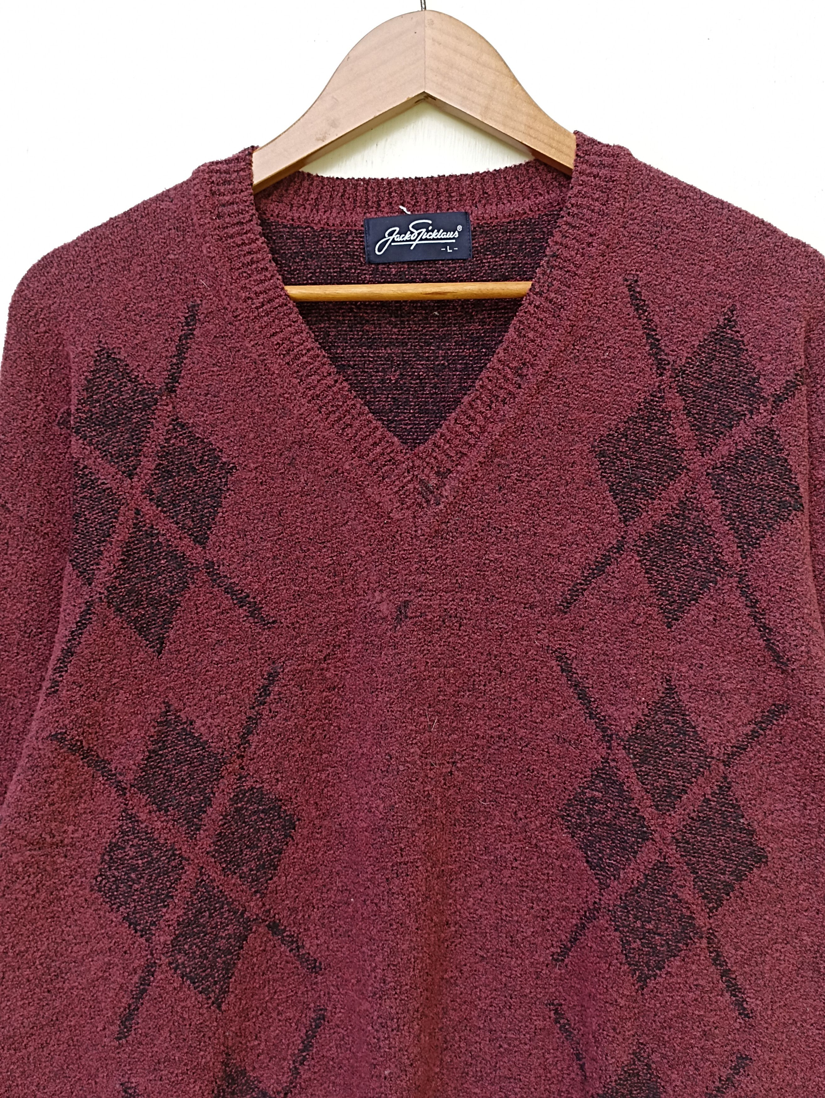 Japanese Brand 🔥 Vintage Jack Spicklaus sweater knitwear Size US L / EU 52-54 / 3 - 2 Thumbnail