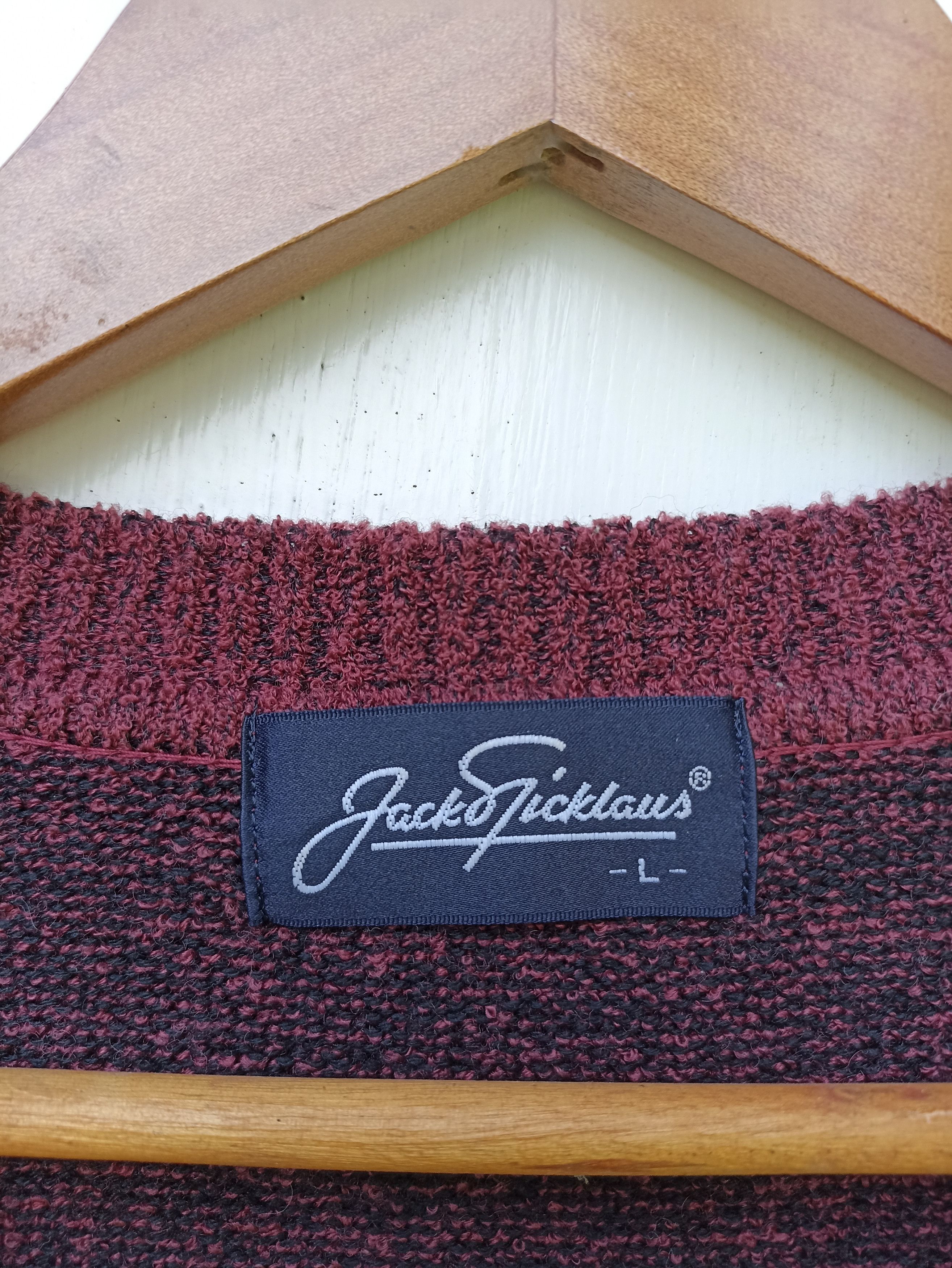 Japanese Brand 🔥 Vintage Jack Spicklaus sweater knitwear Size US L / EU 52-54 / 3 - 5 Thumbnail