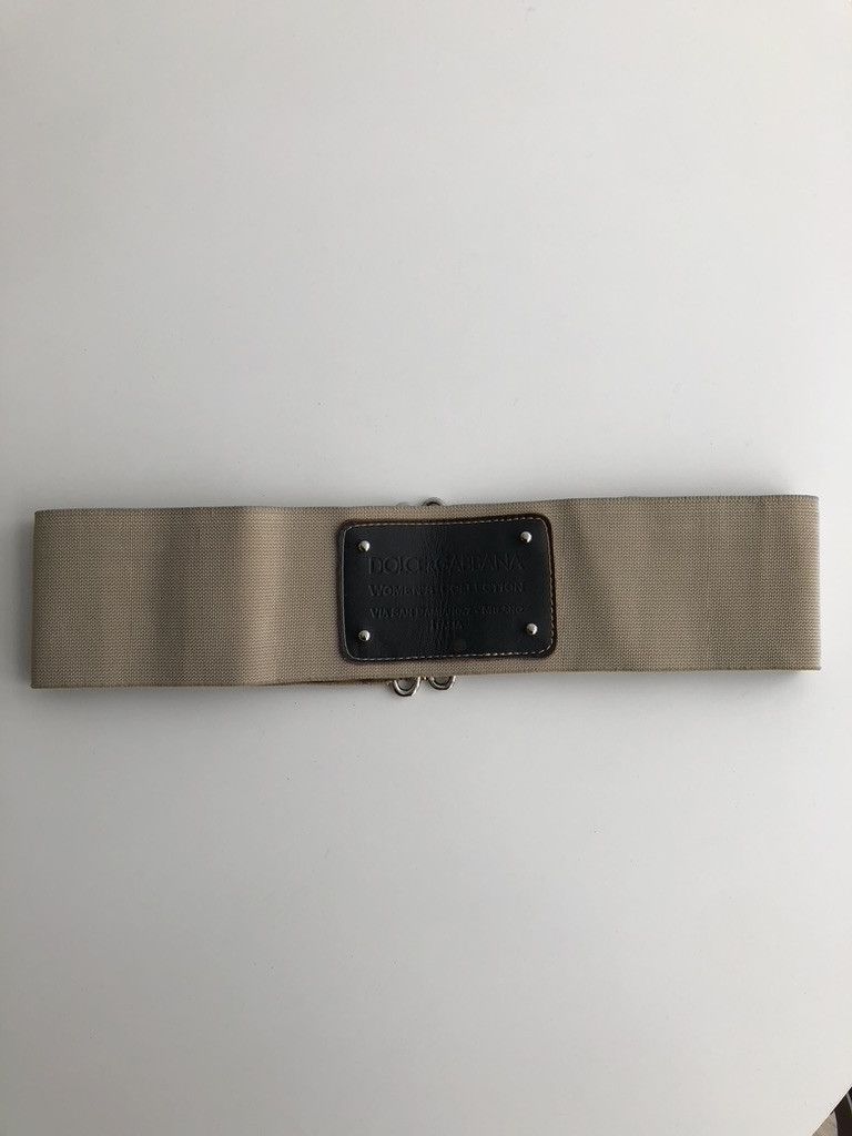 Dolce & Gabbana Dolce & Gabbana Vintage Leopard Print Elastic Belt Size ONE SIZE - 5 Thumbnail