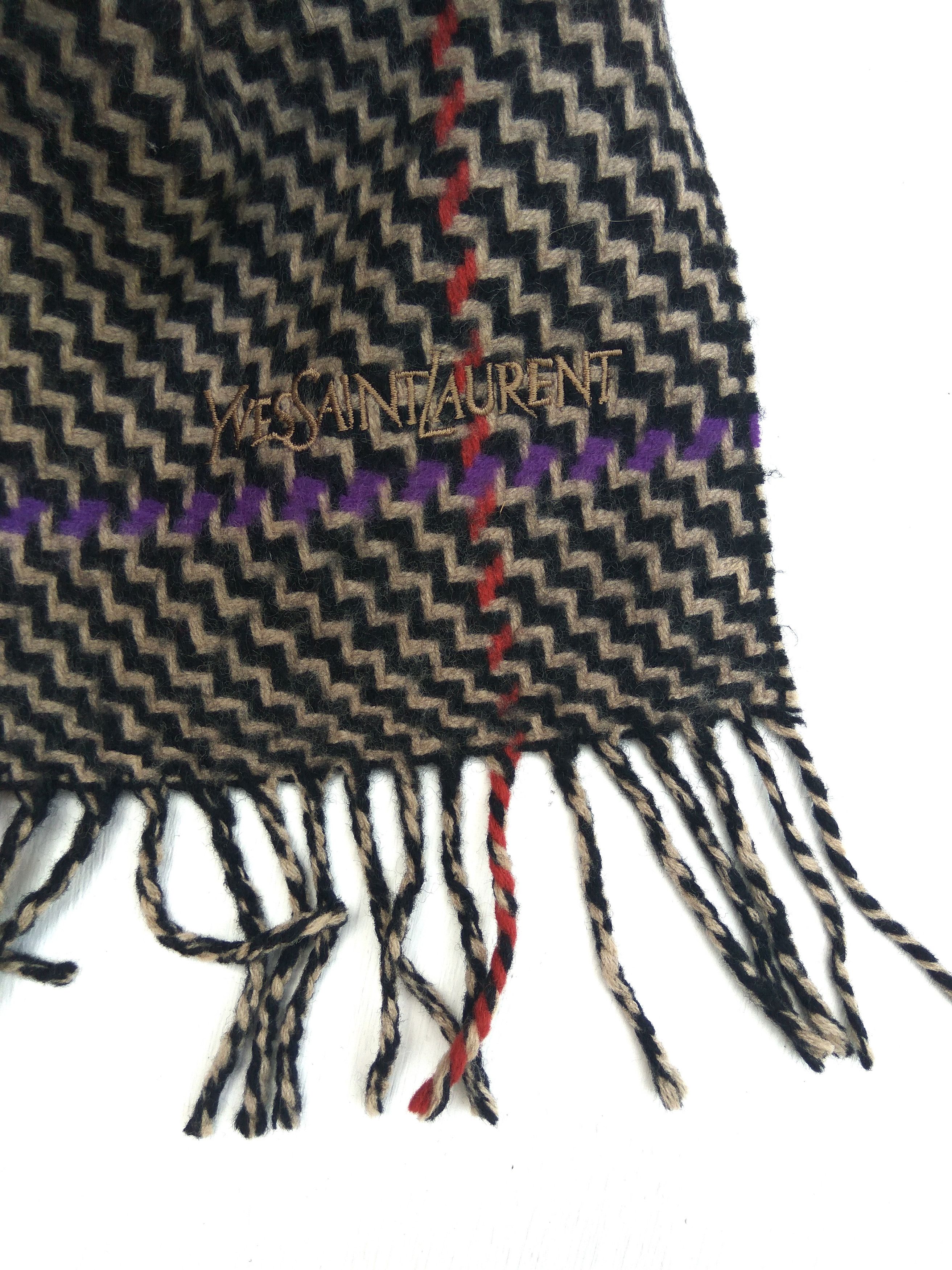Yves Saint Laurent Yves Saint Laurent muffler Size ONE SIZE - 2 Thumbnail