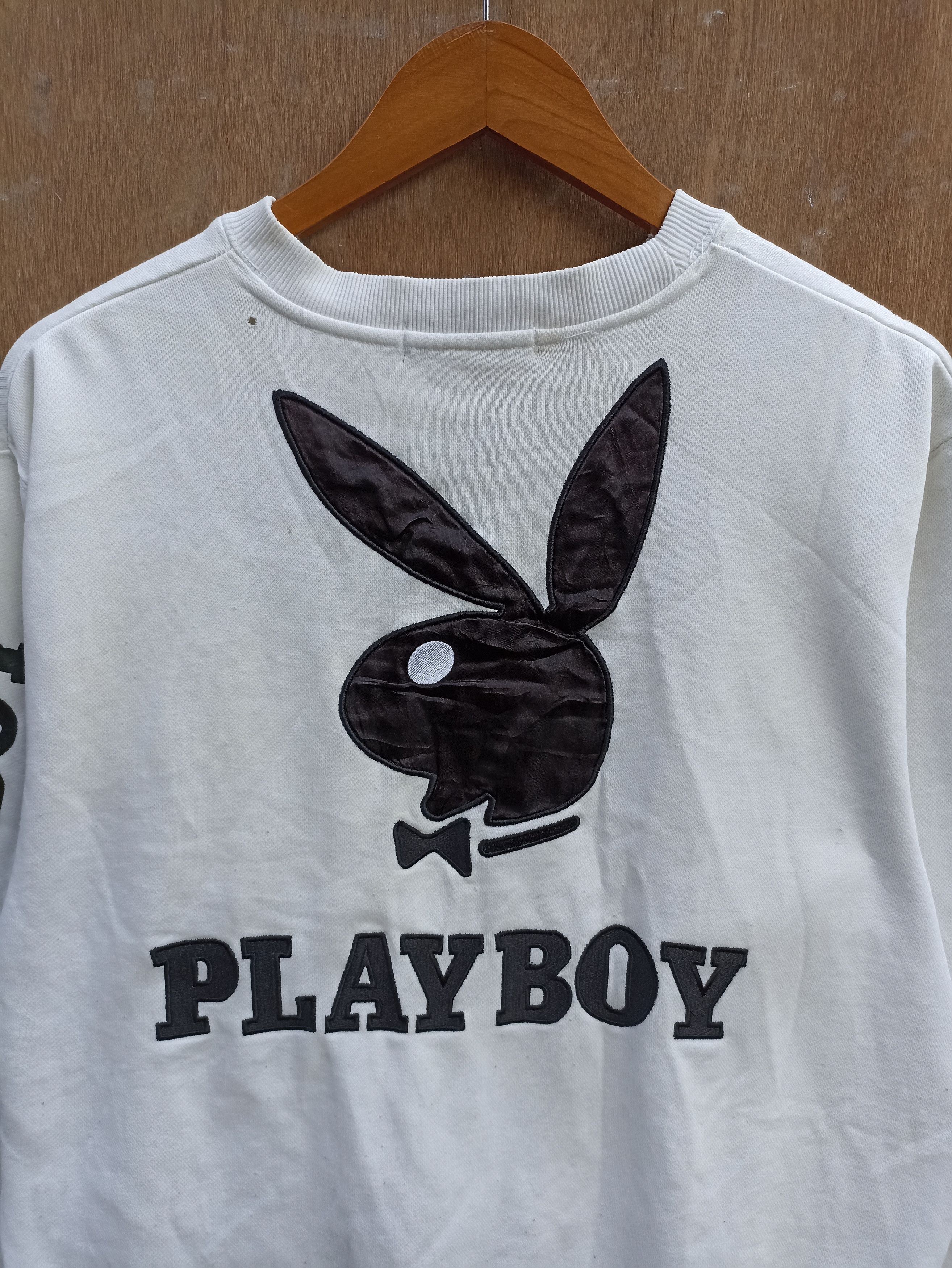 Playboy Vintage Playboy sweatshirt big logo Size US M / EU 48-50 / 2 - 2 Thumbnail