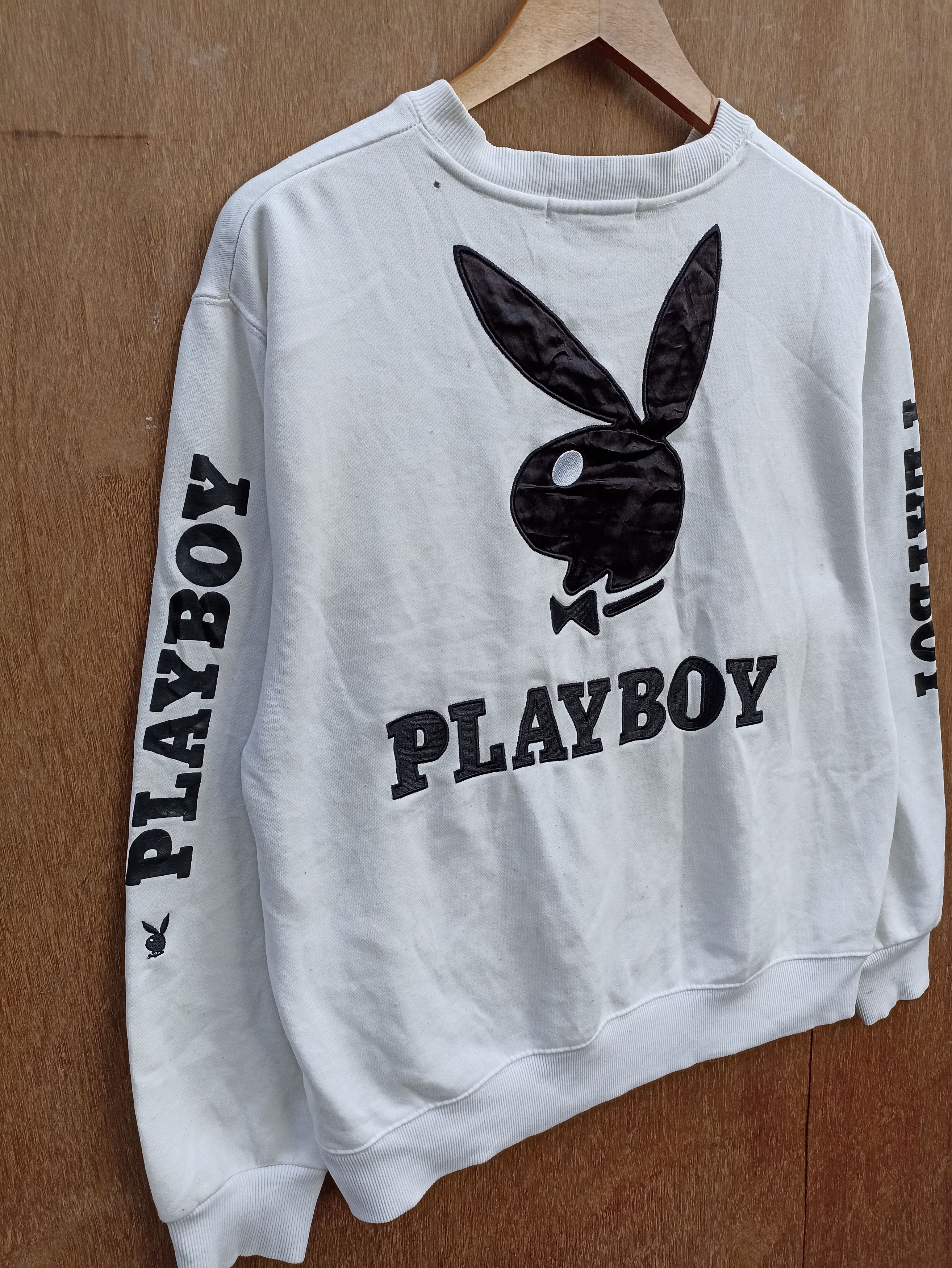 Playboy Vintage Playboy sweatshirt big logo Size US M / EU 48-50 / 2 - 3 Thumbnail