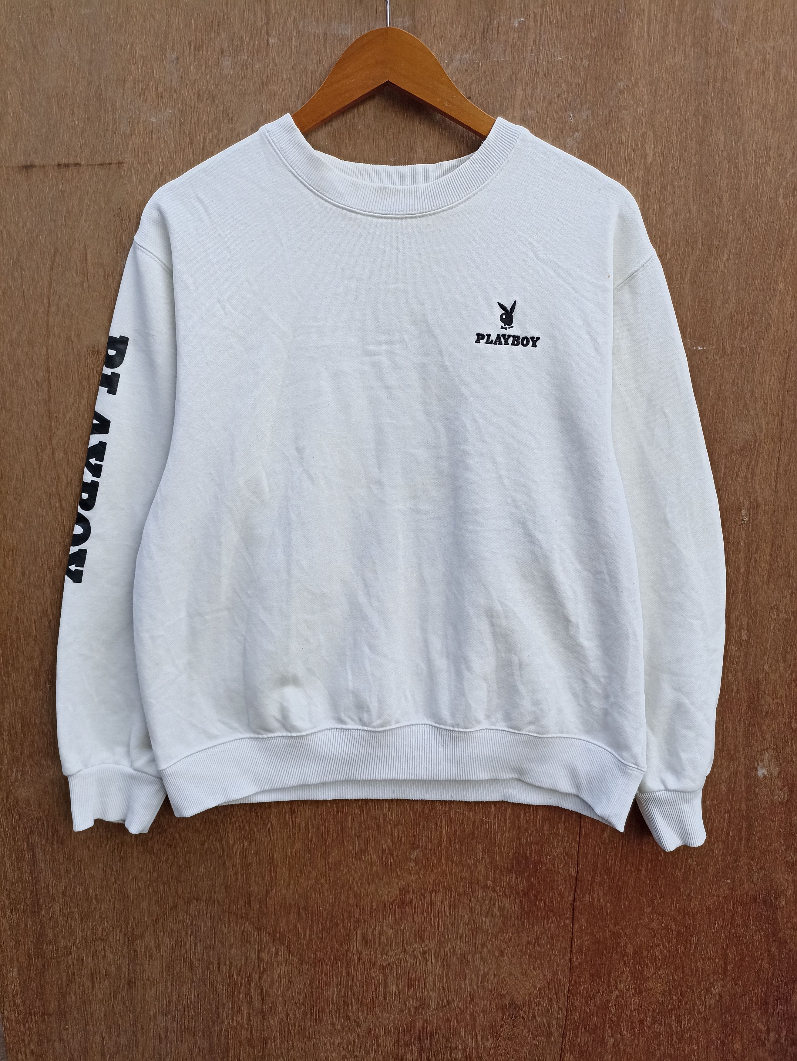 Playboy Vintage Playboy sweatshirt big logo Size US M / EU 48-50 / 2 - 4 Thumbnail