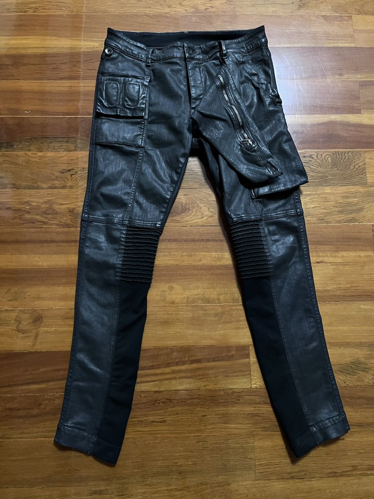 Rick Owens Rick owens drkshdw waxed Memphis cut jeans sz31