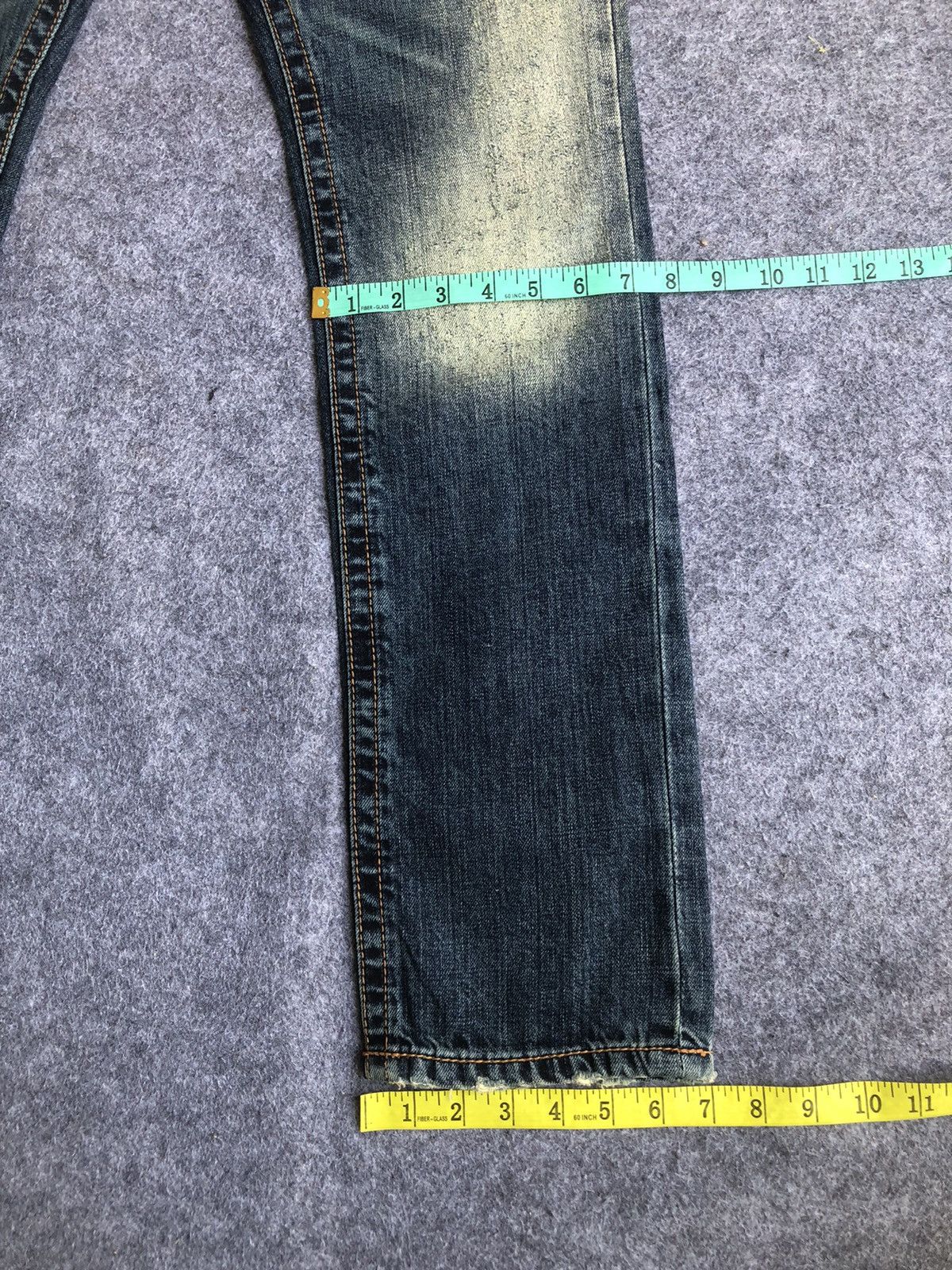 Vintage LastDrop🔥Rare🔥Japanese Designer Amarantine Straight Cut Jean Size US 33 - 12 Thumbnail