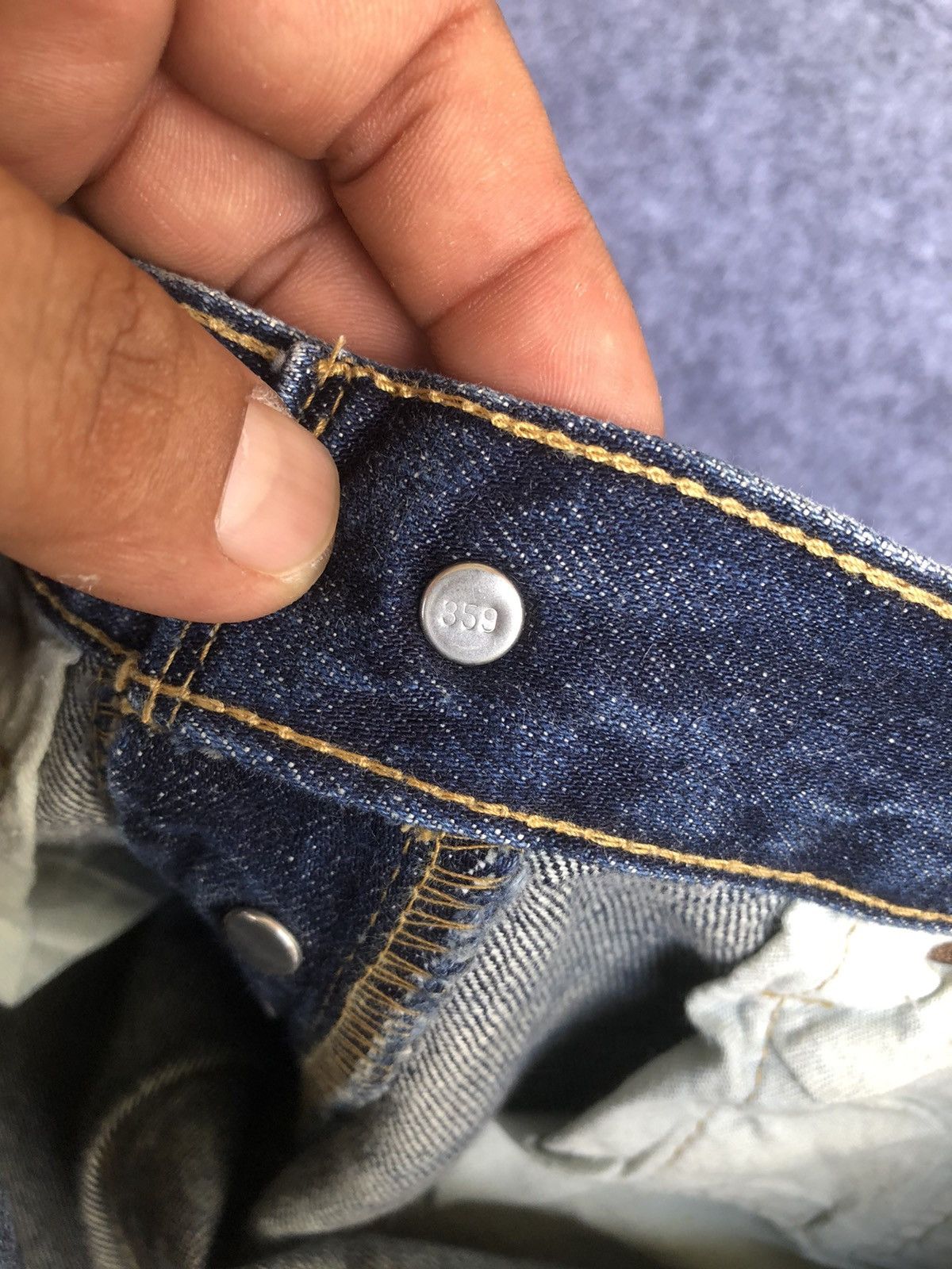 Levi's Rare🔥Vtg Levis 501 Painter Distressed Denim Jeans Size US 30 / EU 46 - 9 Thumbnail