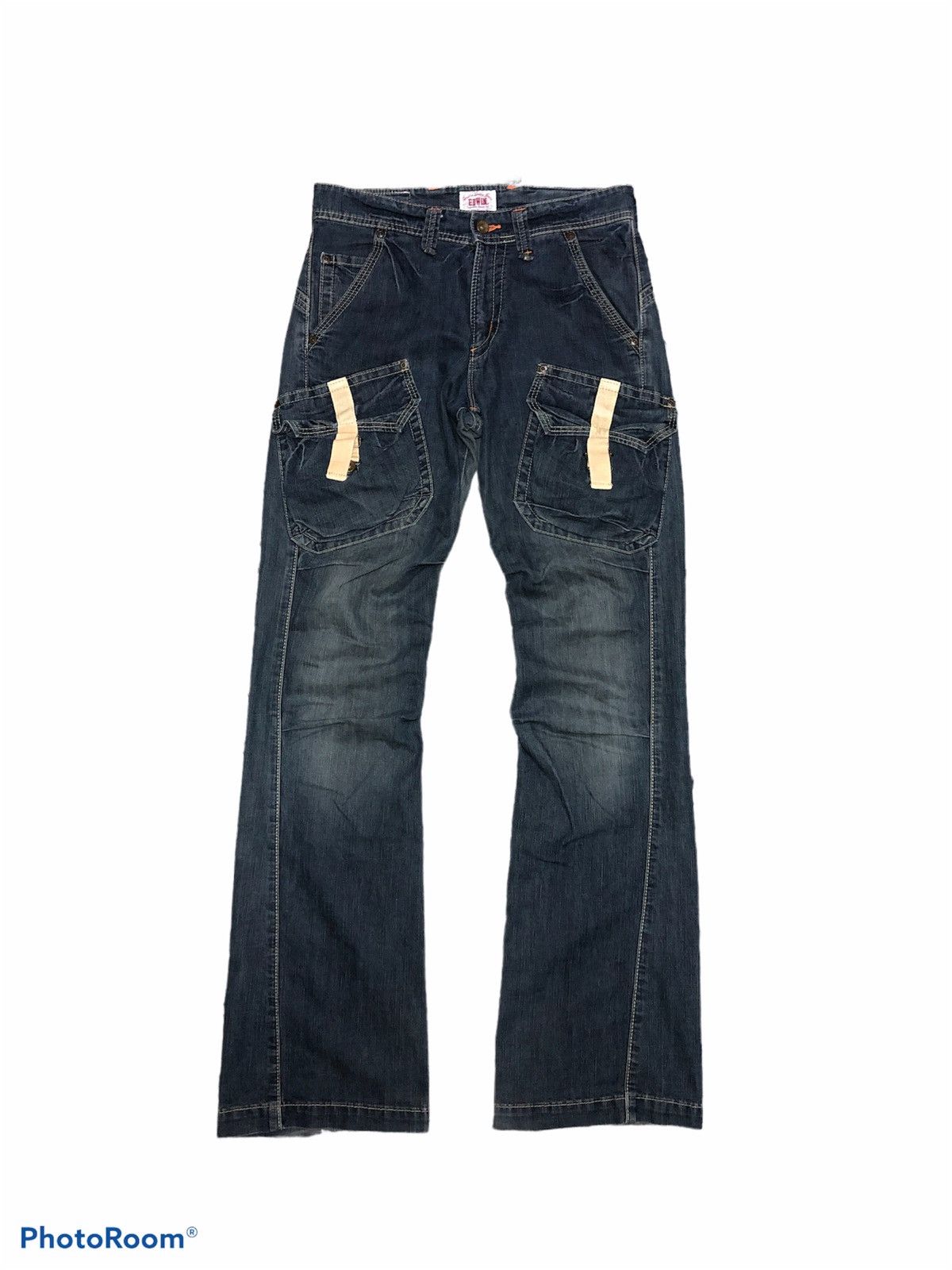 Edwin × Japanese Brand FLARED⚡️EDWIN FRONT POCKET BUSHPANTS DENIM Size US 30 / EU 46 - 1 Thumbnail
