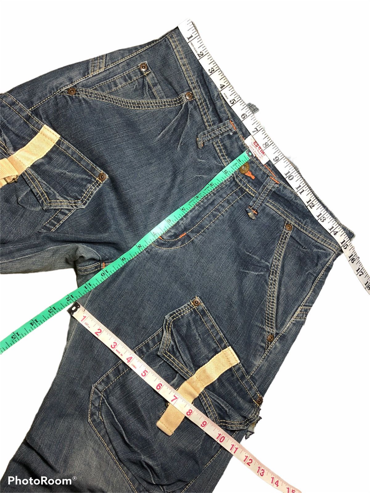 Edwin × Japanese Brand FLARED⚡️EDWIN FRONT POCKET BUSHPANTS DENIM Size US 30 / EU 46 - 6 Thumbnail