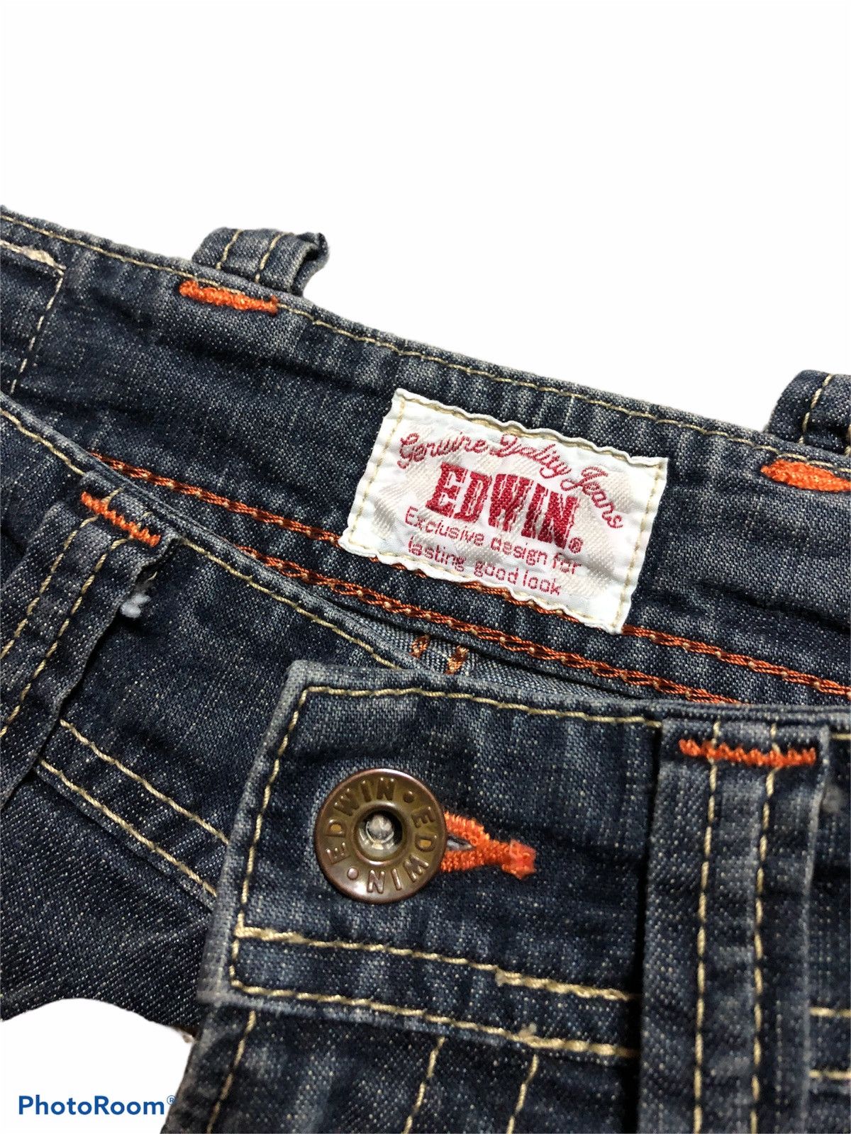 Edwin × Japanese Brand FLARED⚡️EDWIN FRONT POCKET BUSHPANTS DENIM Size US 30 / EU 46 - 3 Thumbnail