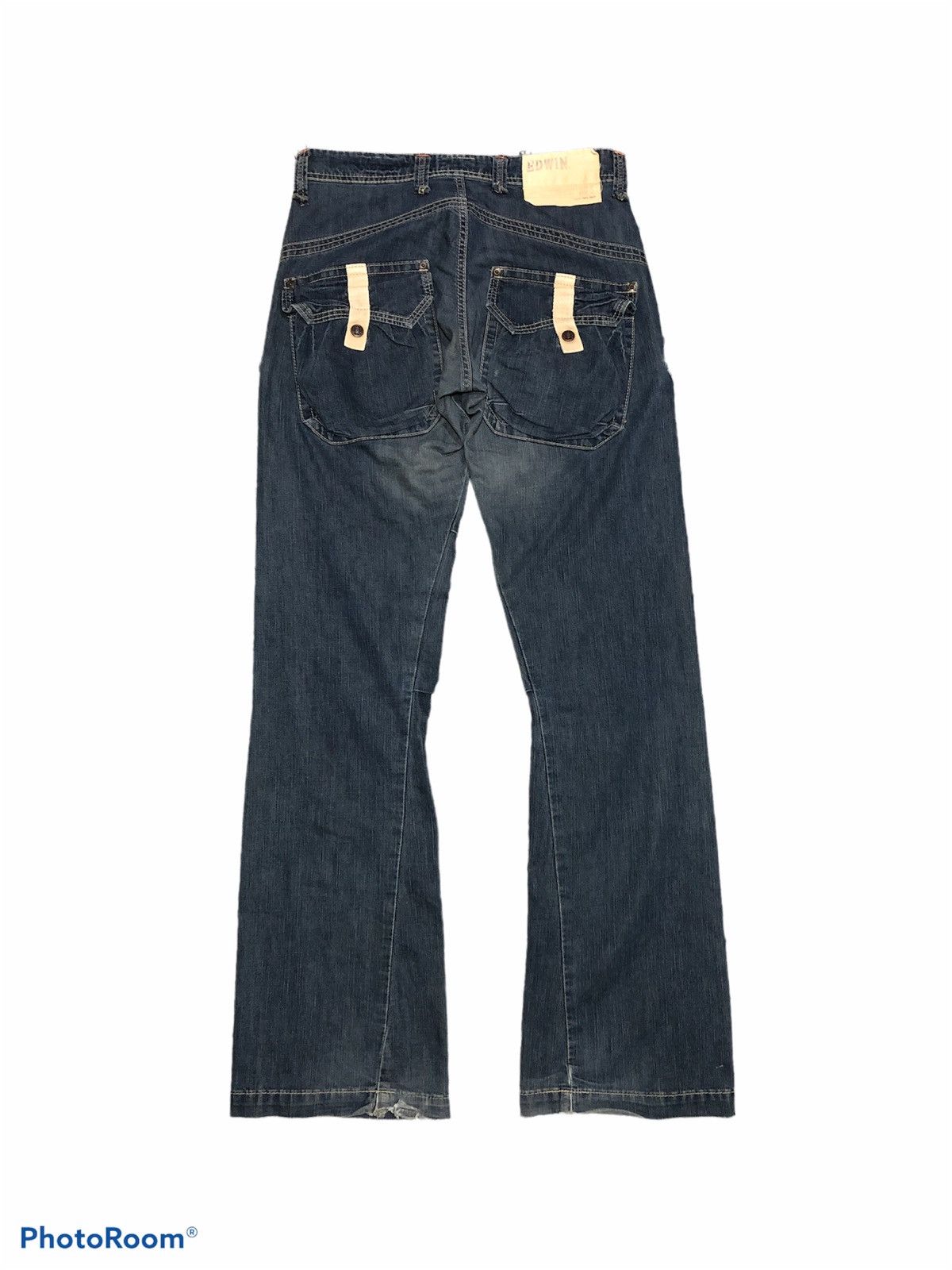 Edwin × Japanese Brand FLARED⚡️EDWIN FRONT POCKET BUSHPANTS DENIM Size US 30 / EU 46 - 2 Thumbnail