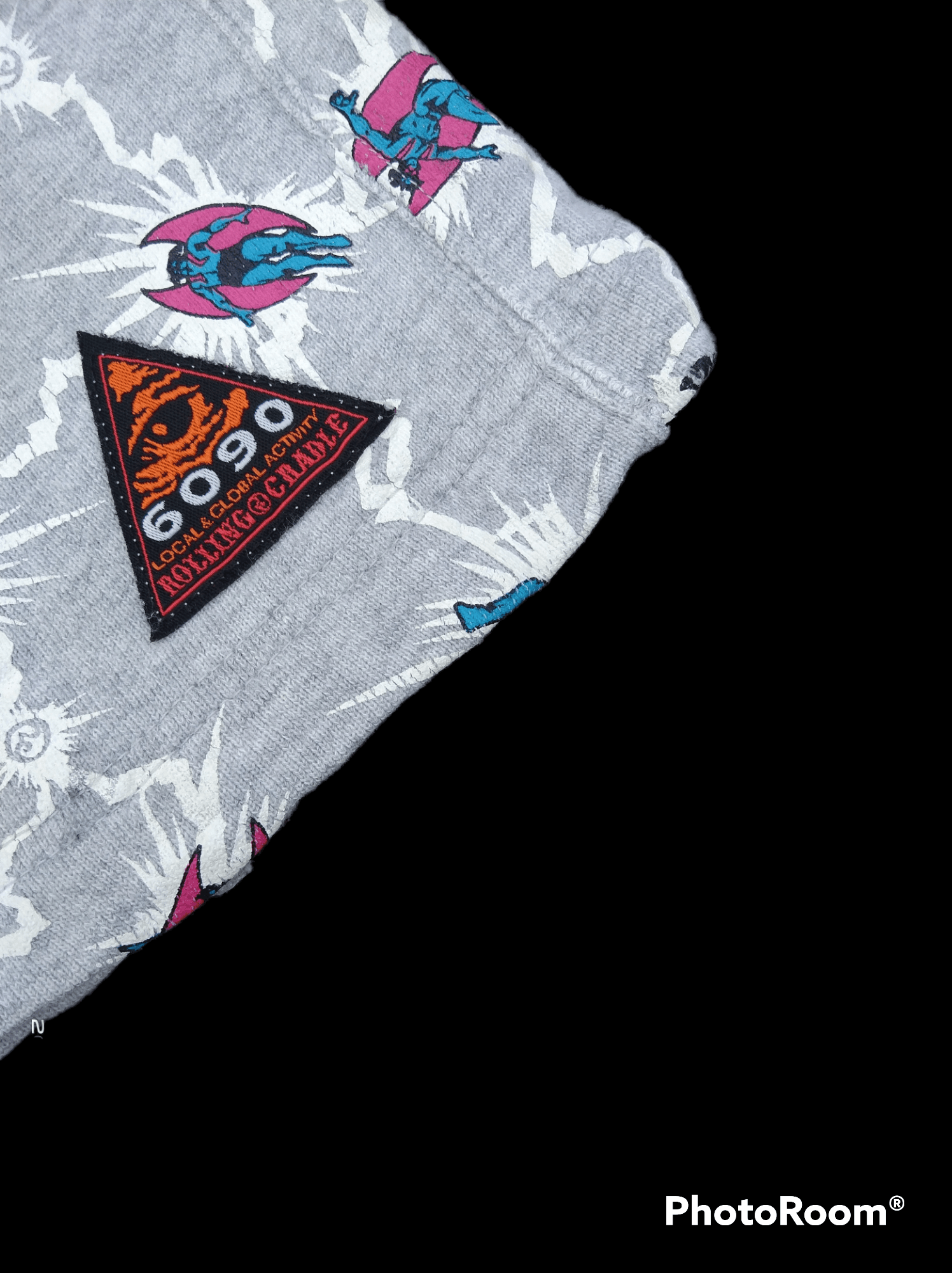 Anime (SIZE 27-30)DEVILMAN FULLPRINT MADE IN JAPAN SHORT PANTS Size US 30 / EU 46 - 3 Thumbnail