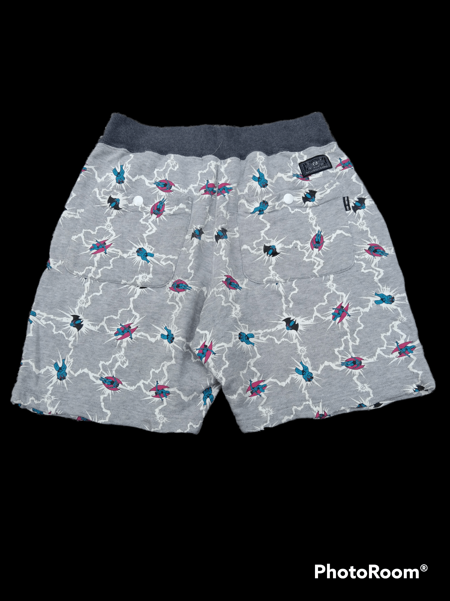 Anime (SIZE 27-30)DEVILMAN FULLPRINT MADE IN JAPAN SHORT PANTS Size US 30 / EU 46 - 2 Thumbnail