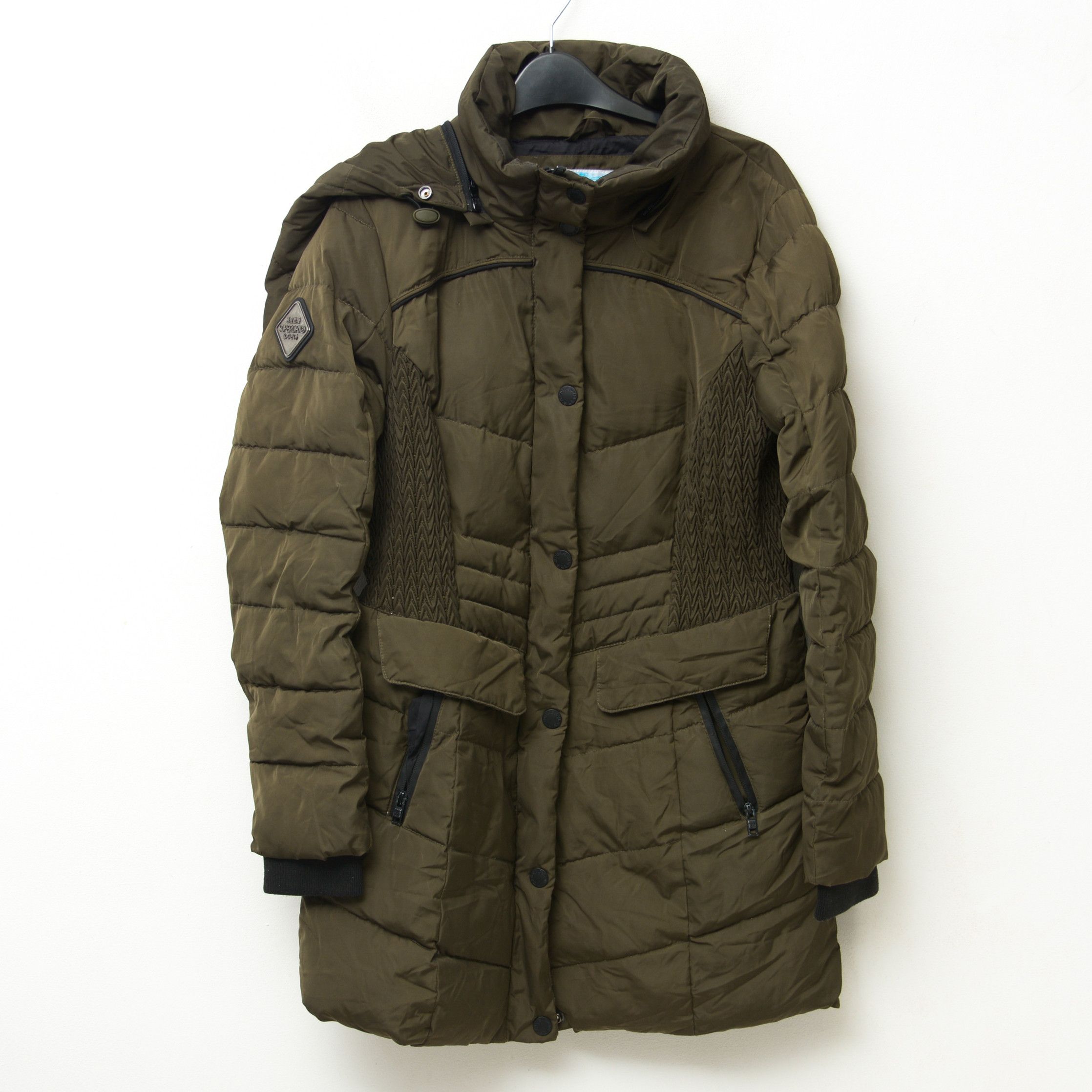 Superdry G50002ER UK 12 Puffer Padded US 8 Jacket Parka Coat EU 40 Size M / US 6-8 / IT 42-44 - 1 Thumbnail