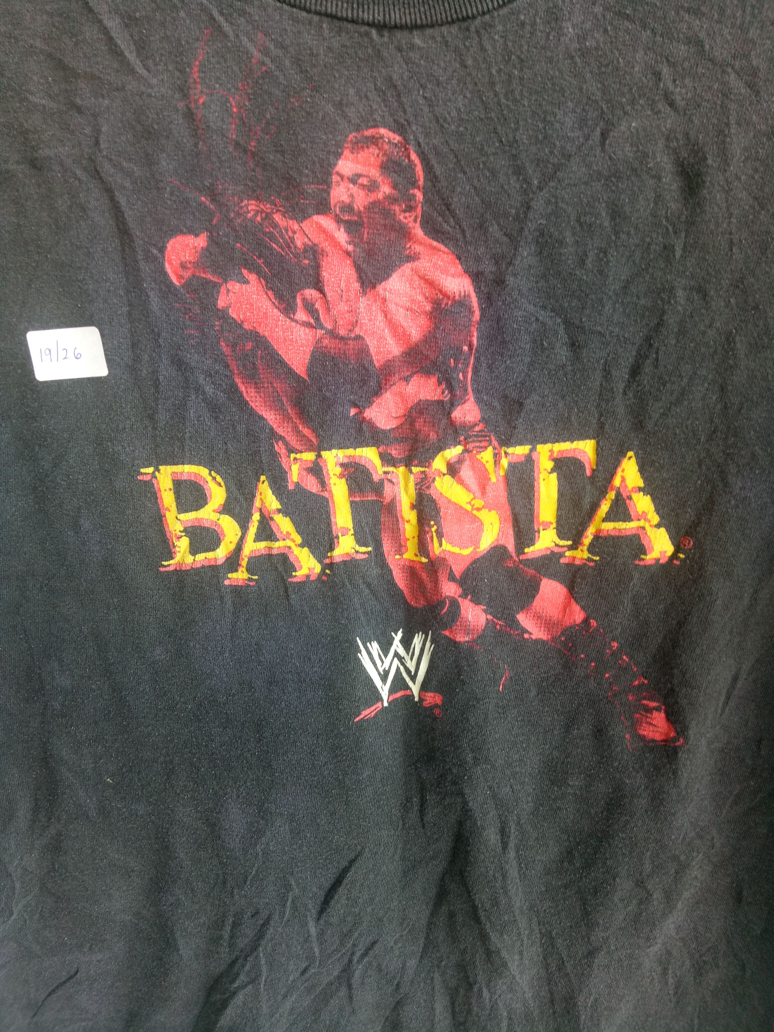 Alstyle × WWE × WWF Batista "The Animal" Wrestling Tshirt Size US L / EU 52-54 / 3 - 3 Thumbnail