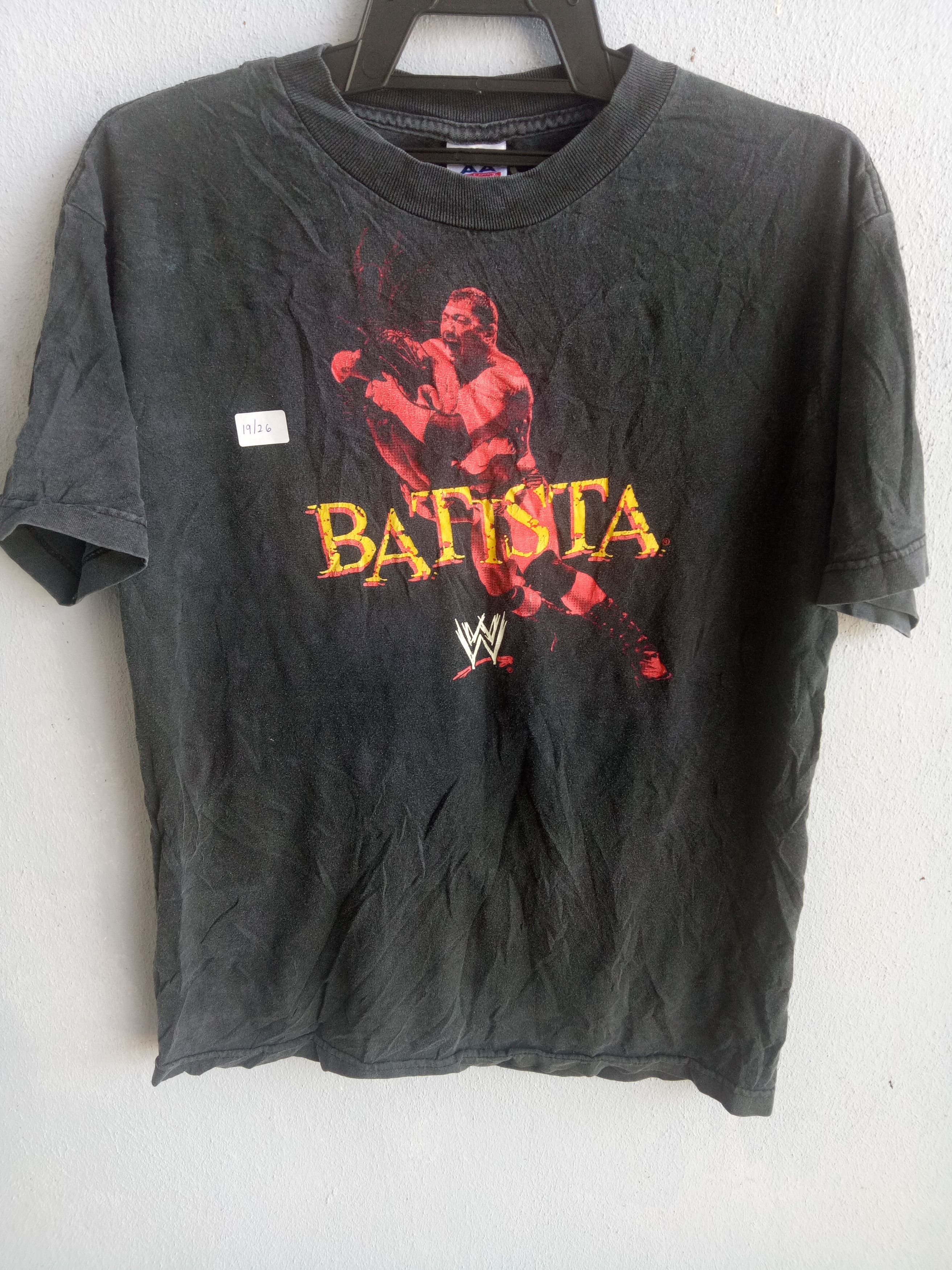 Alstyle × WWE × WWF Batista "The Animal" Wrestling Tshirt Size US L / EU 52-54 / 3 - 2 Thumbnail