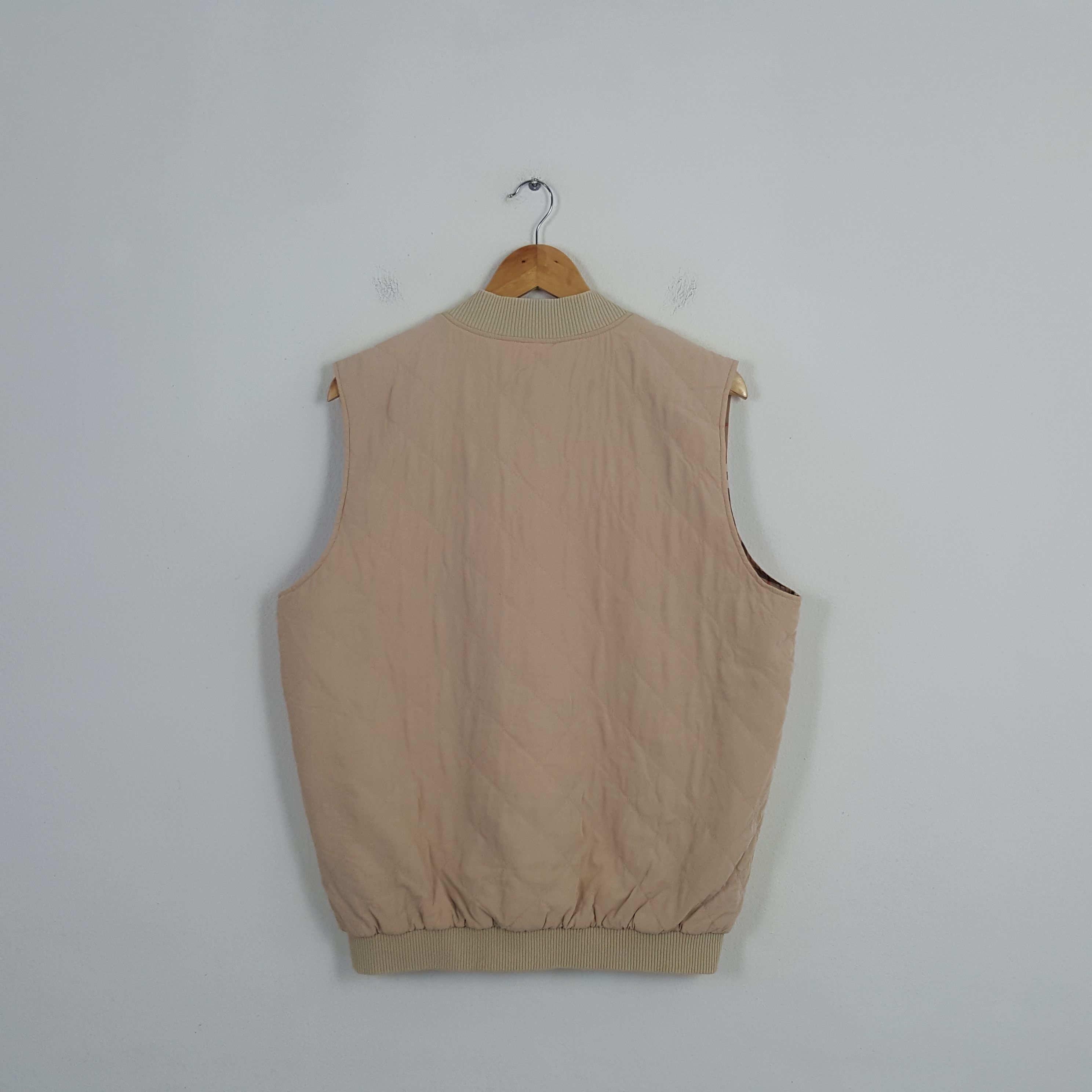 Burberry × Vintage Vintage Burberry London Vest Jacket Size US L / EU 52-54 / 3 - 3 Thumbnail