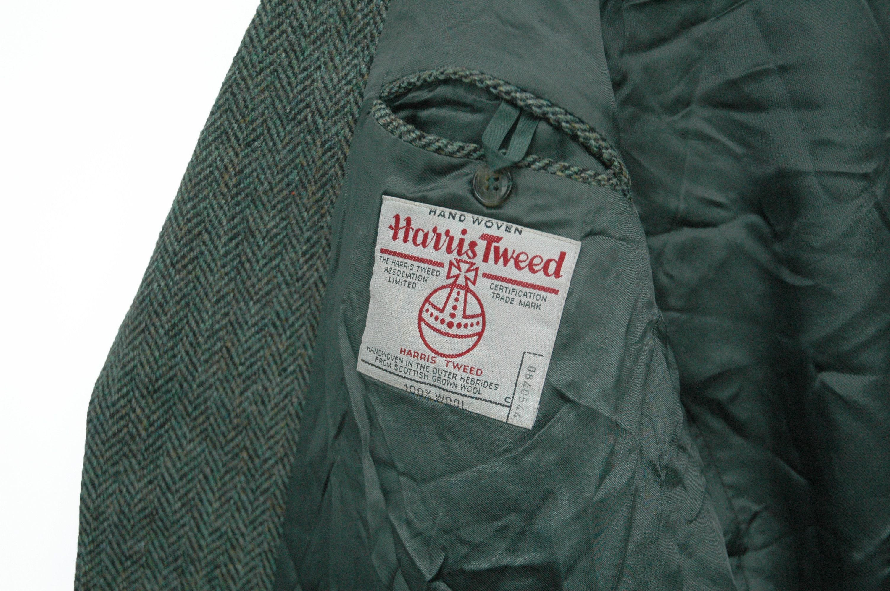 Harris Tweed Harris Tweed 100% Wool Blazer Jacket Size US XL / EU 56 / 4 - 8 Thumbnail