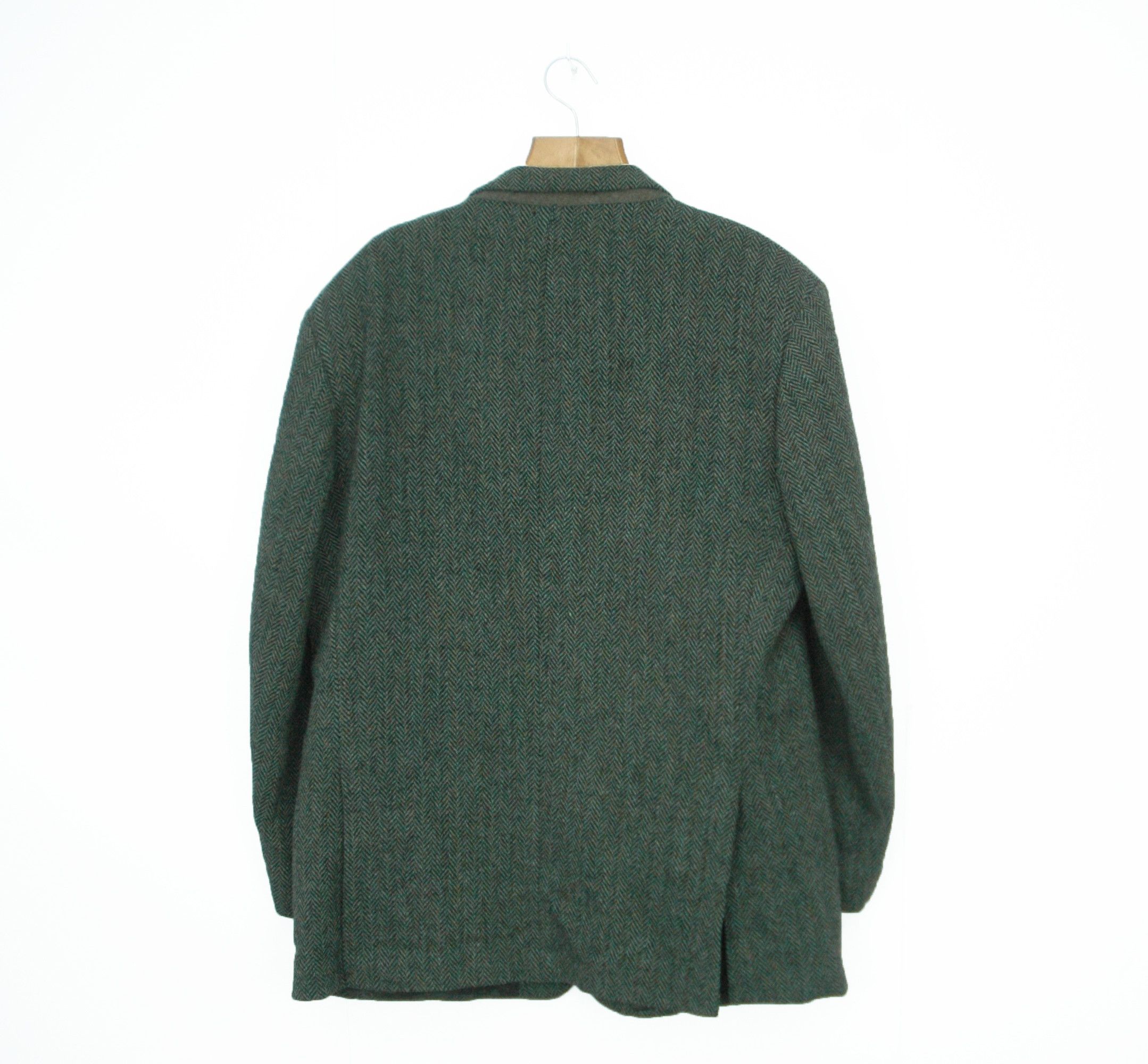 Harris Tweed Harris Tweed 100% Wool Blazer Jacket Size US XL / EU 56 / 4 - 6 Thumbnail