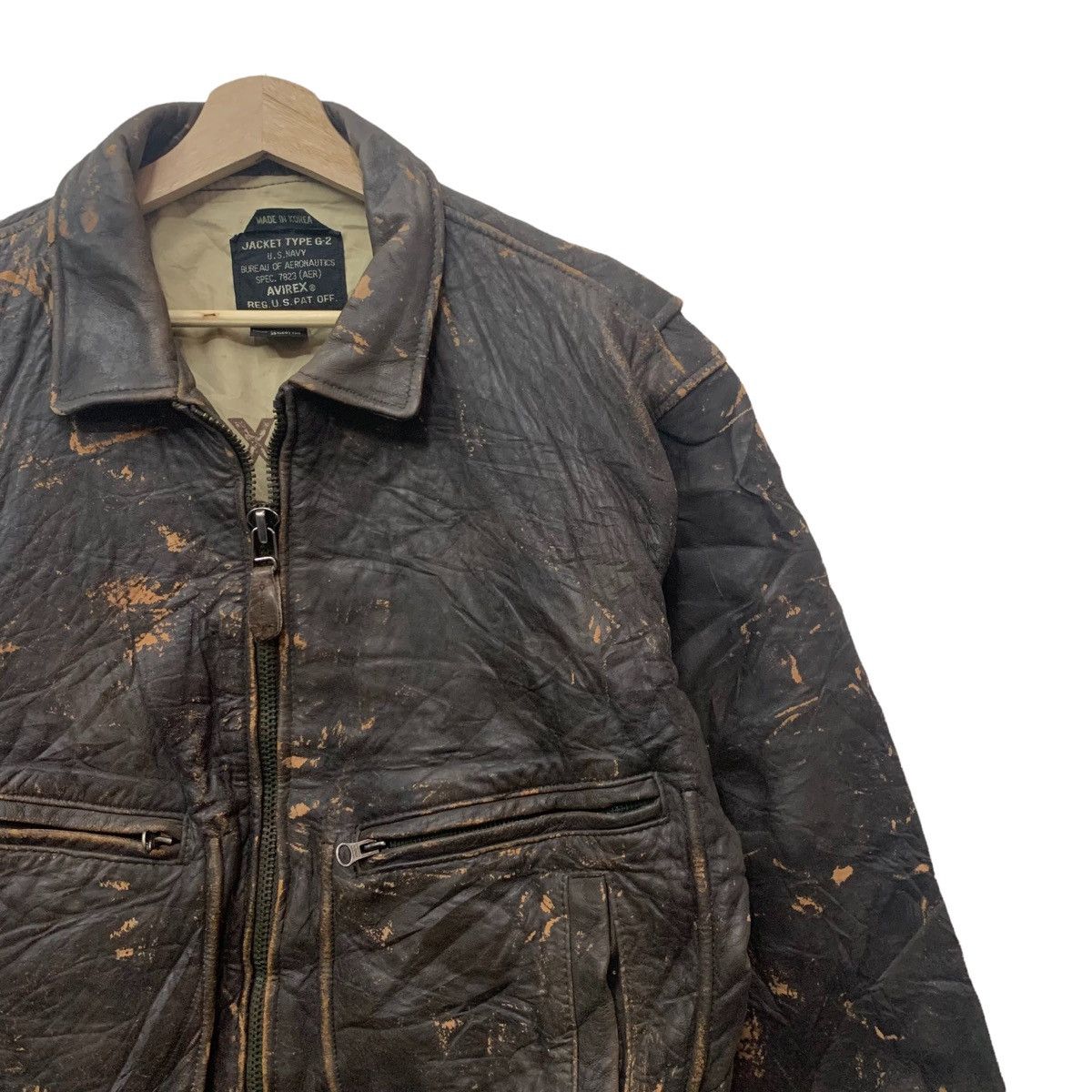 Vintage 1987 Avirex Type G-2 US Navy Flight Jacket