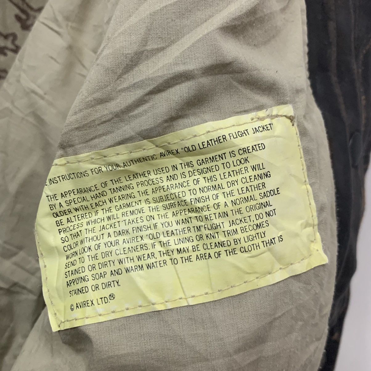 Vintage 1987 Avirex Type G-2 US Navy Flight Jacket